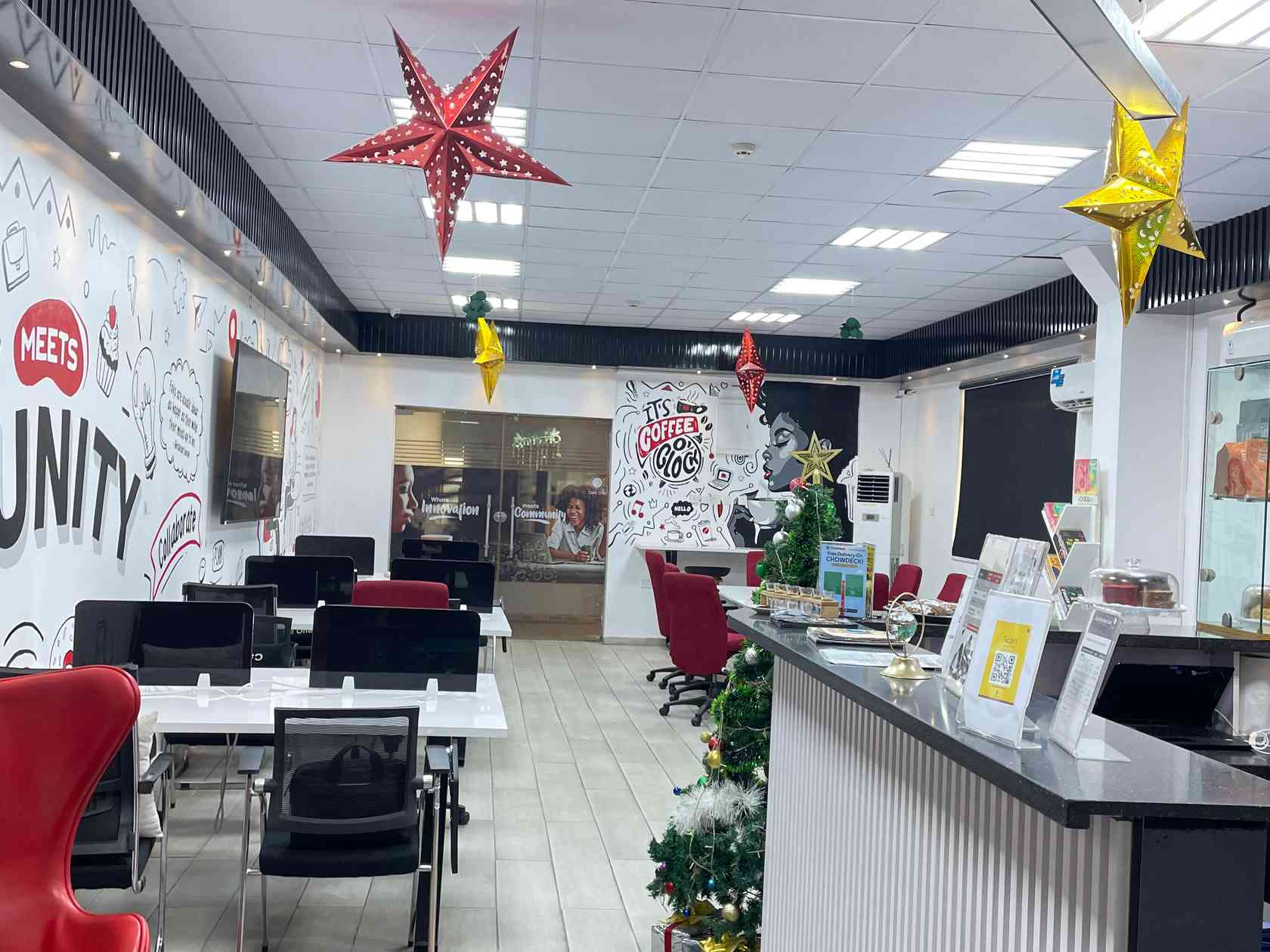 Coworking area