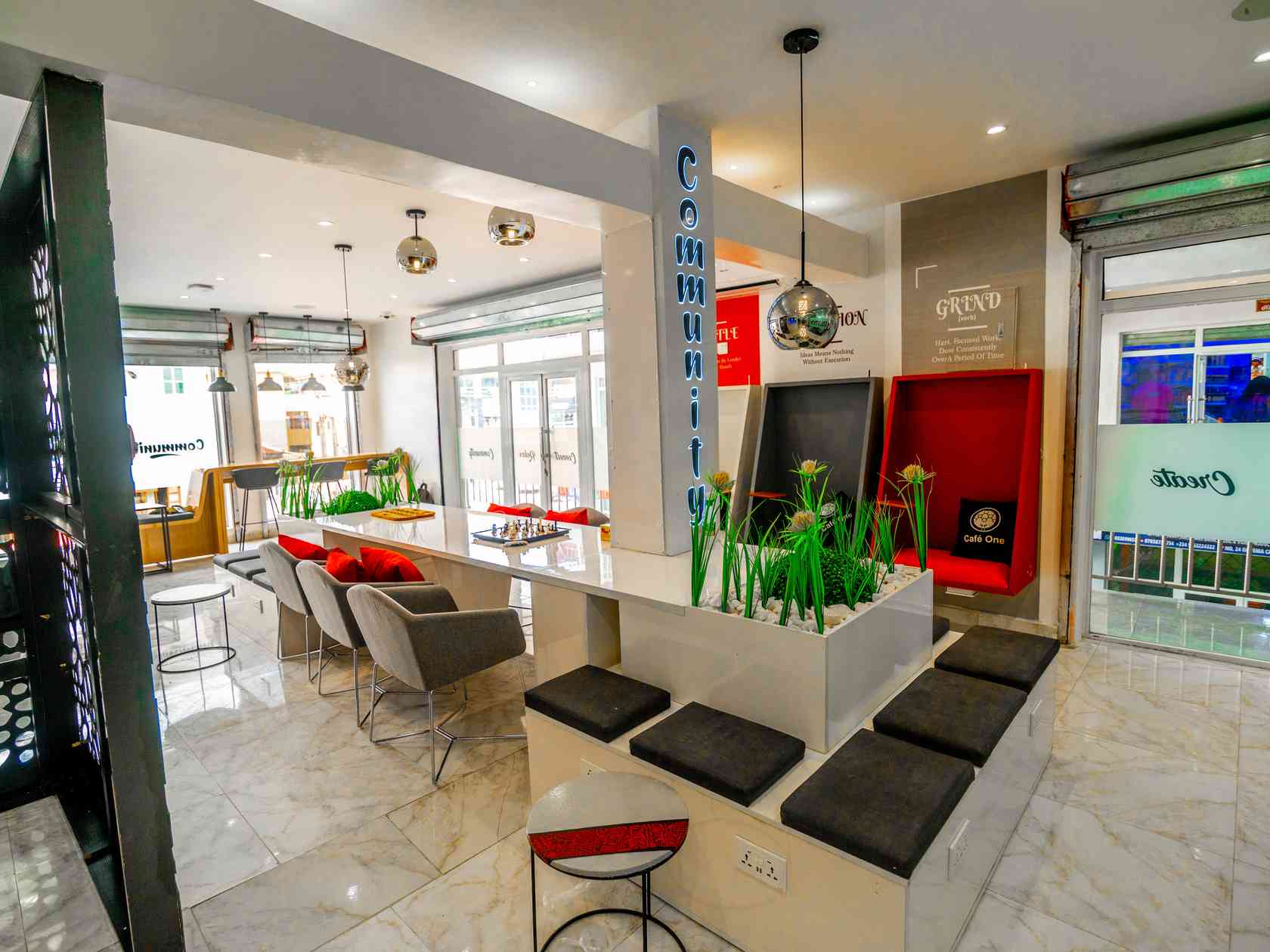 Coworking area