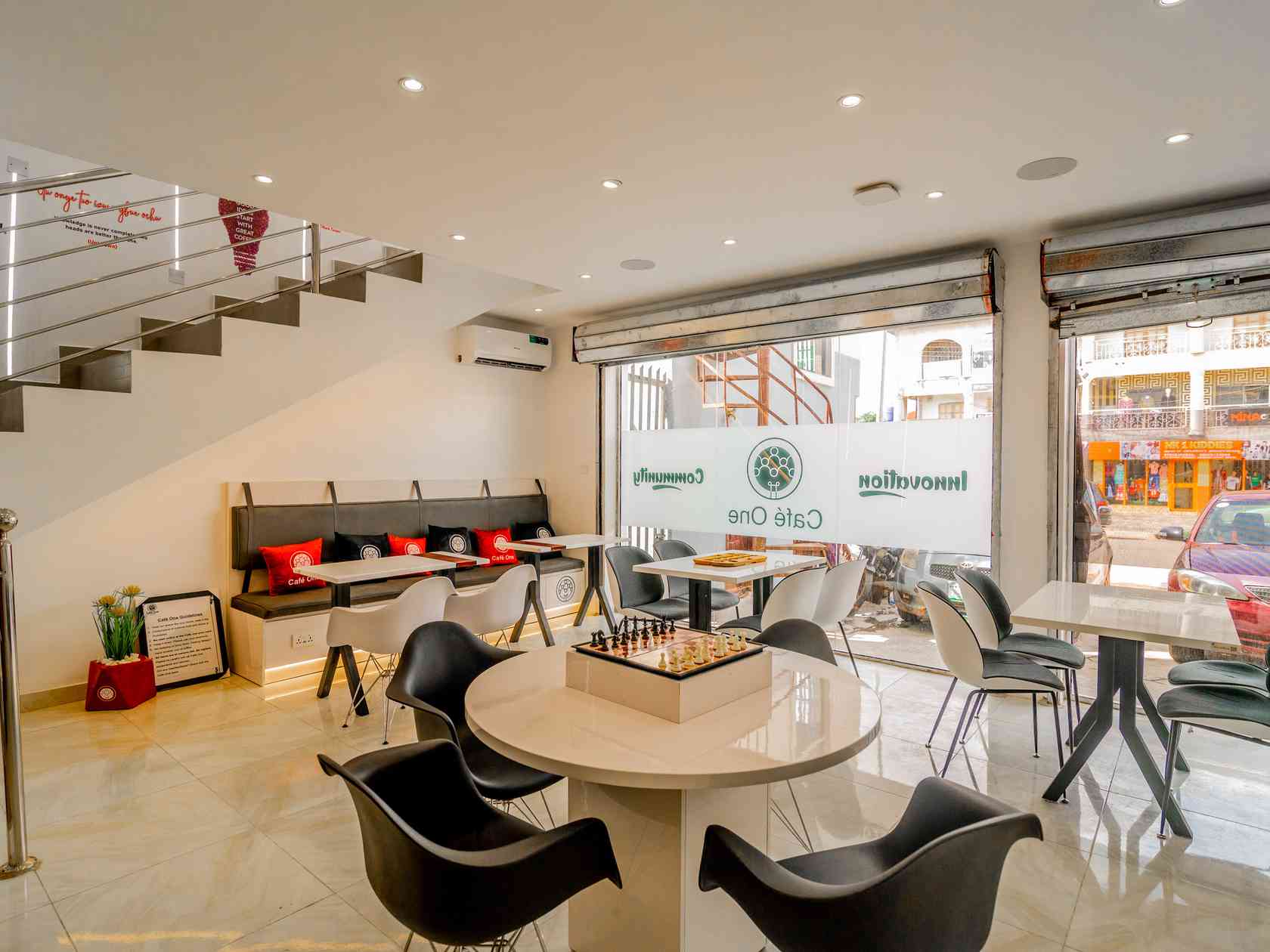 Coworking area