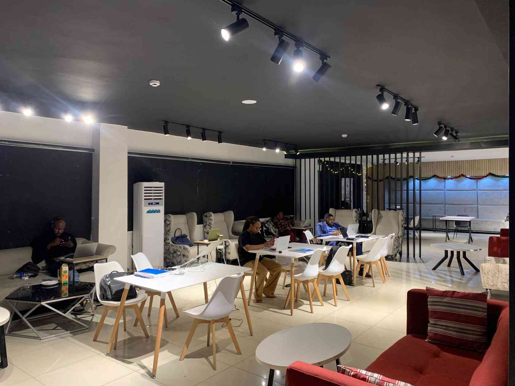 Coworking area