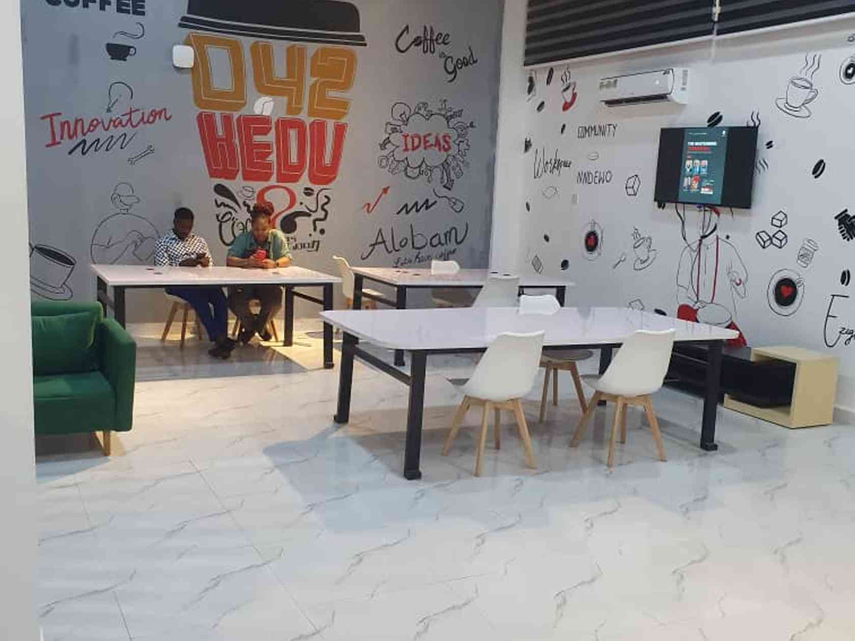 Coworking area