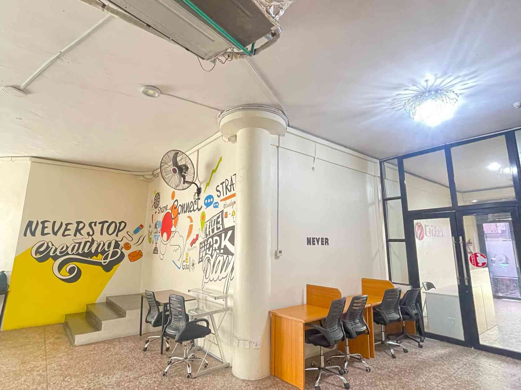 Coworking area