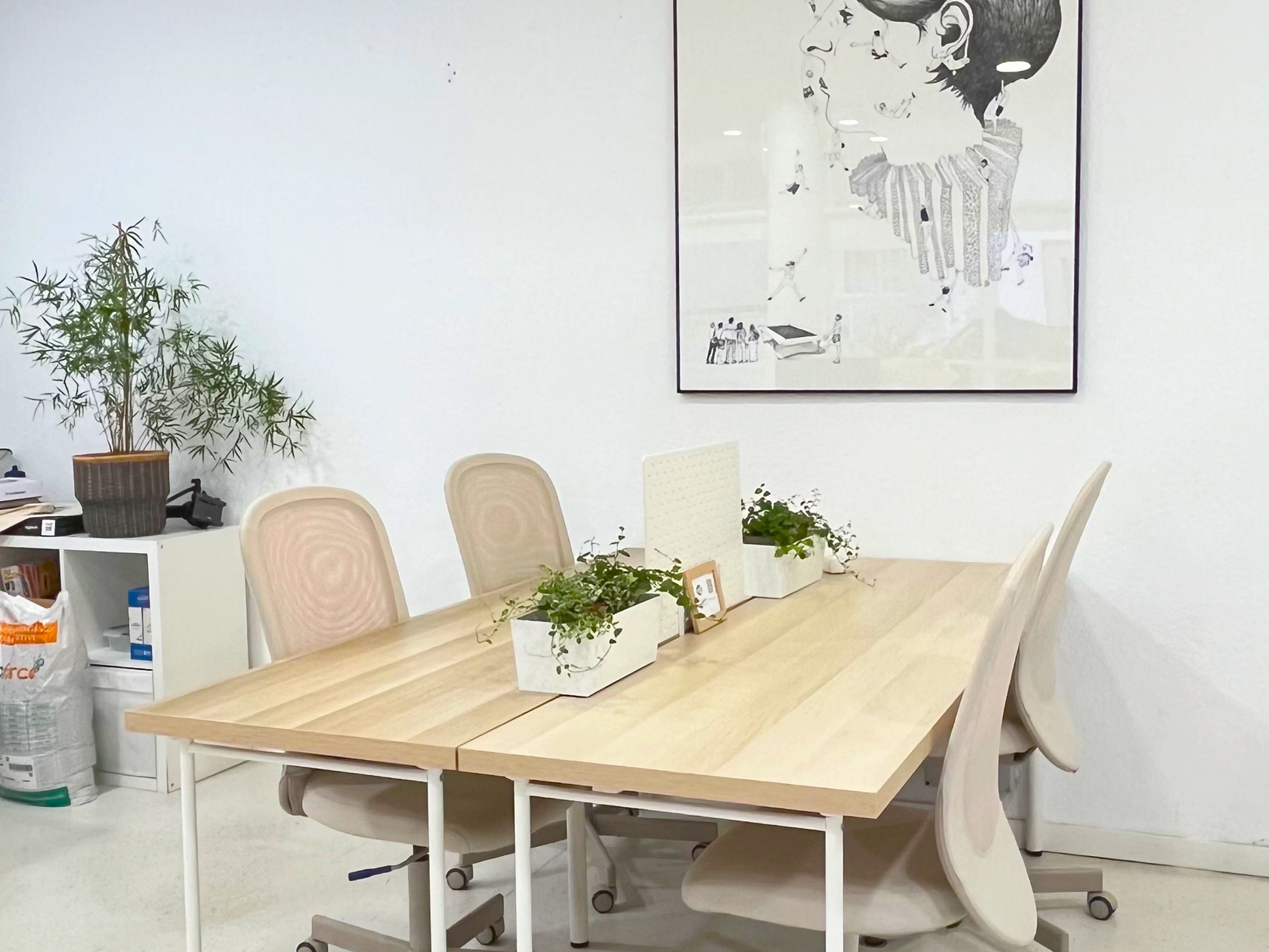 Coworking area
