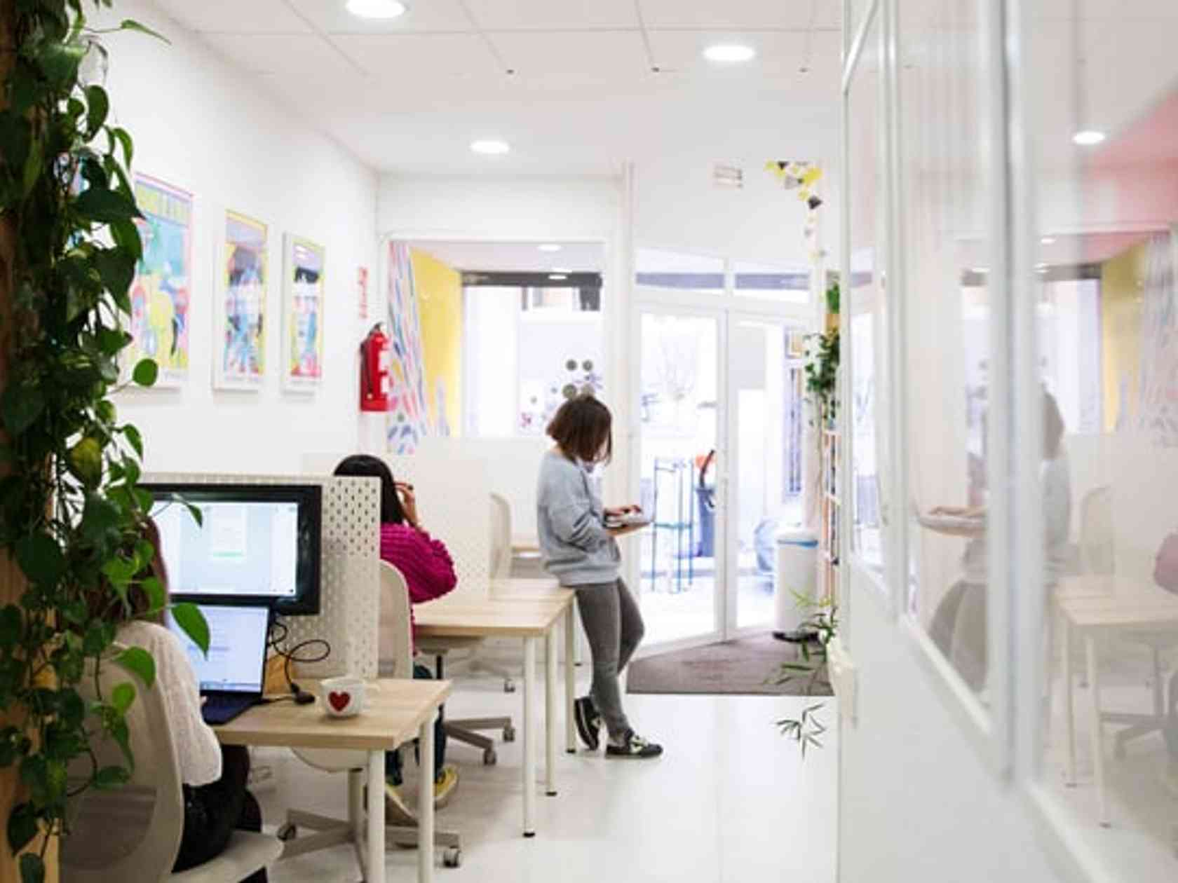 Coworking area