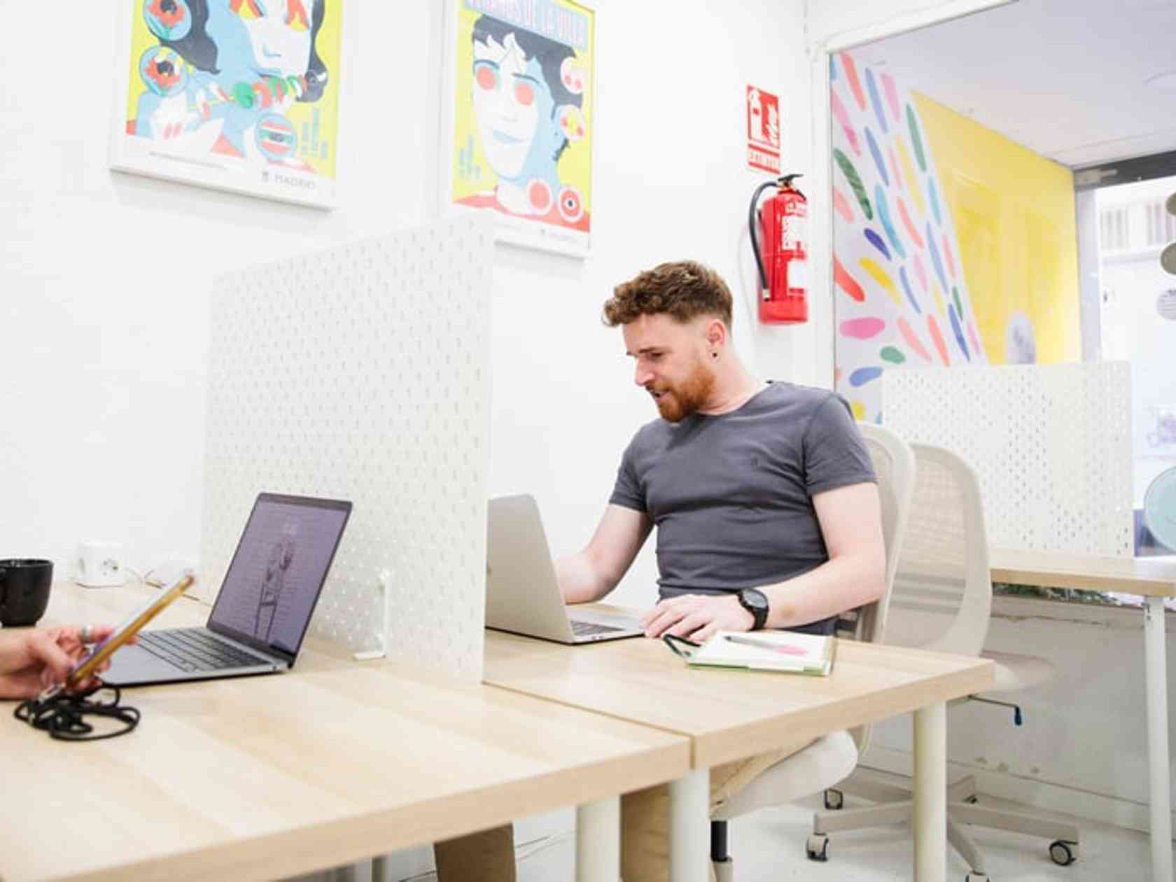 Coworking area