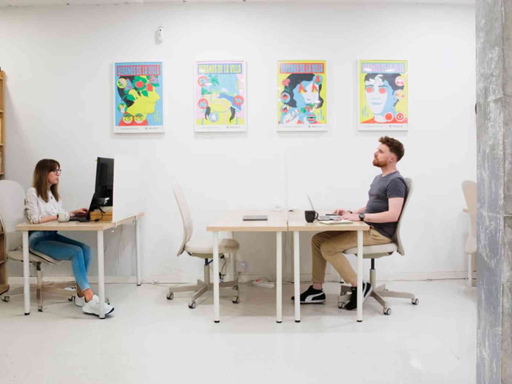 Coworking area