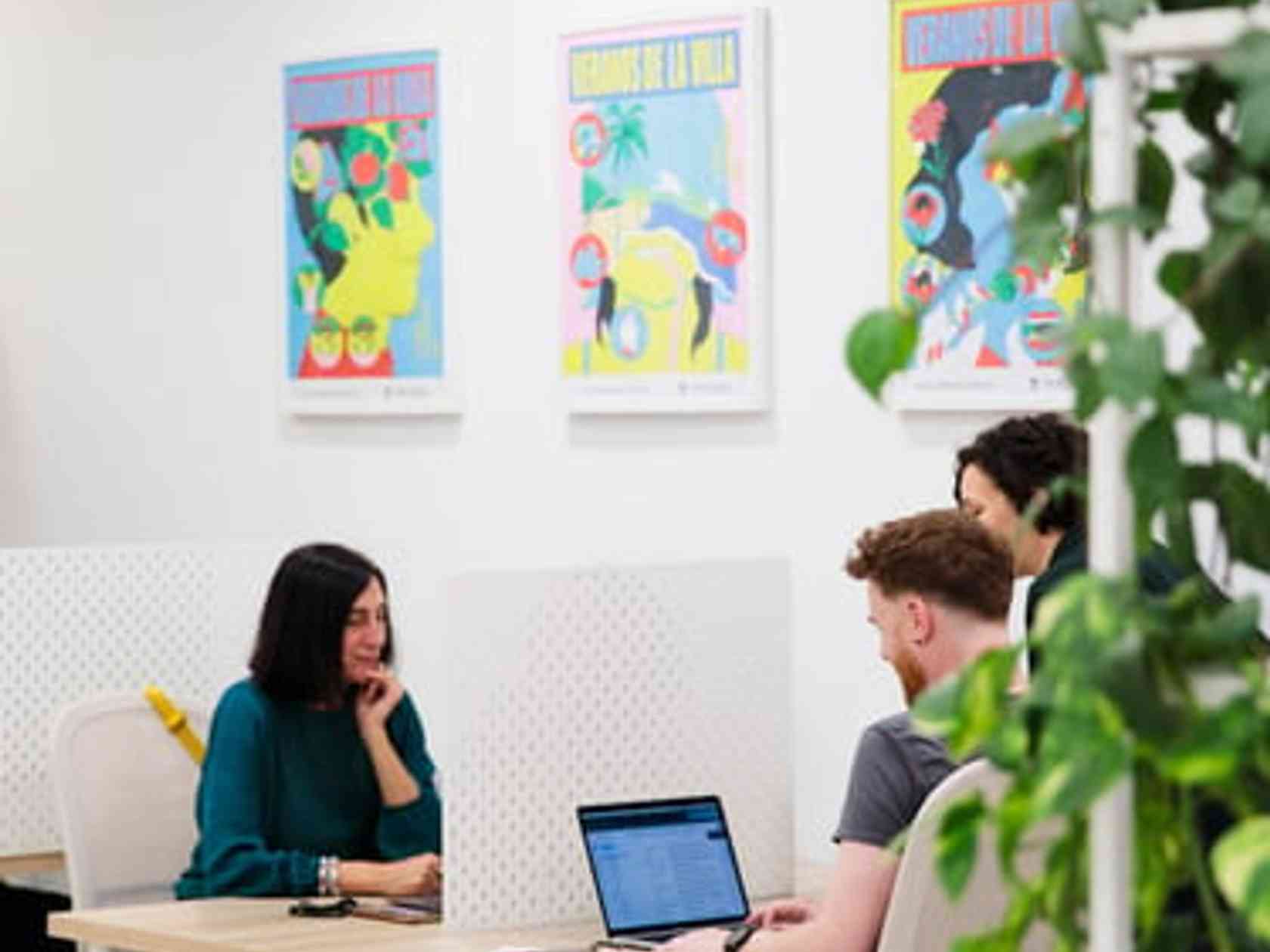 Coworking area