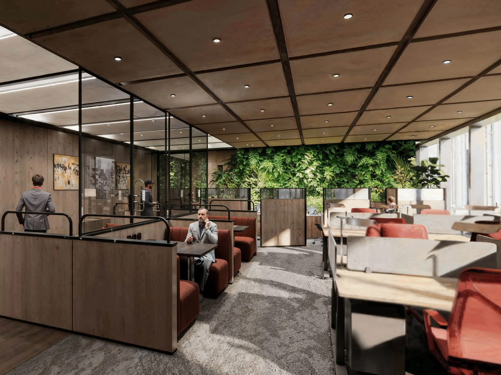 Breakout area