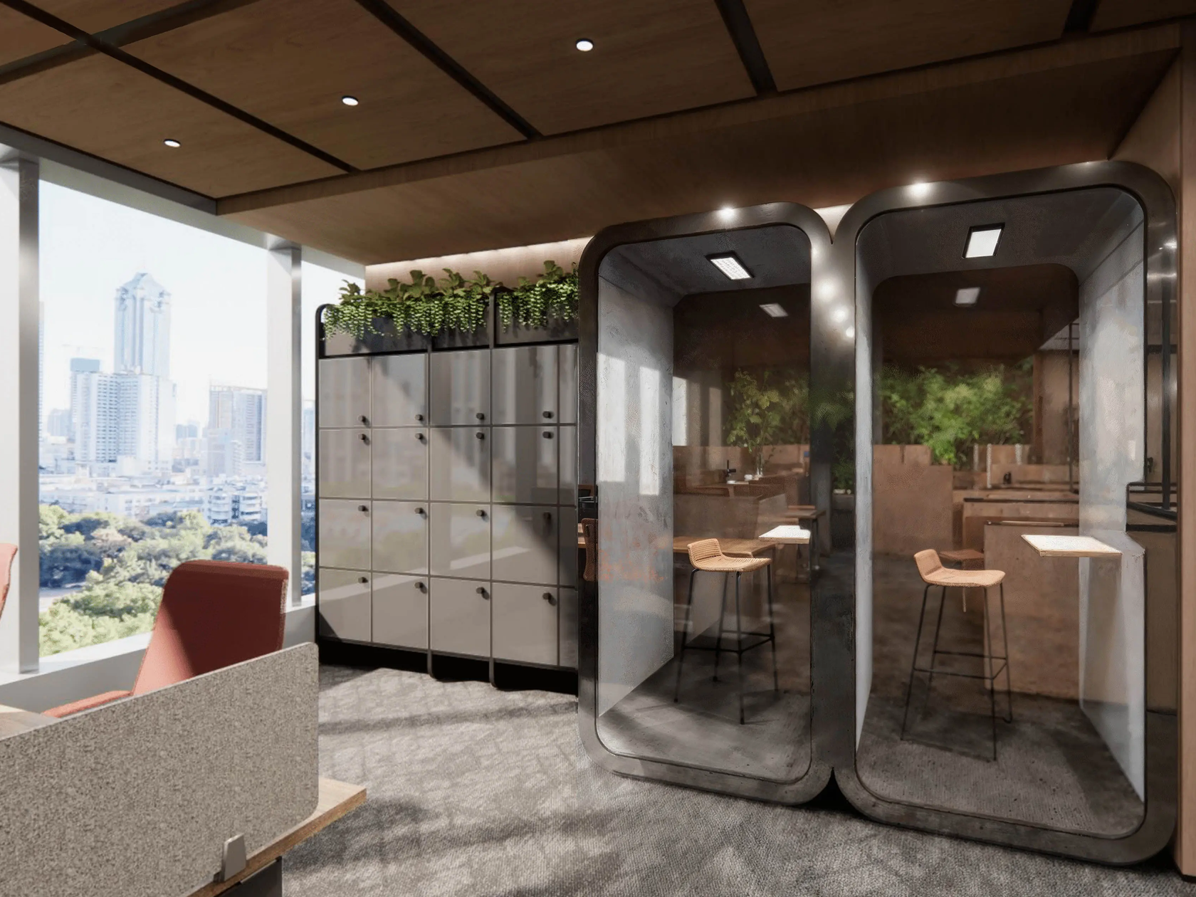 Phone booths