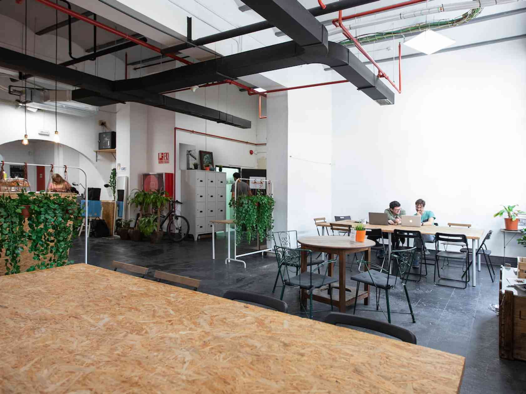 Coworking area