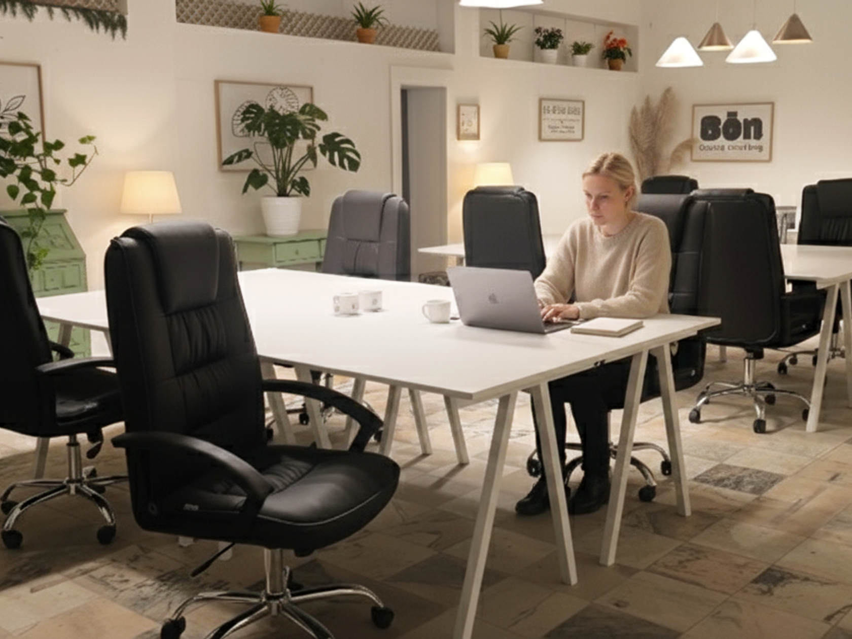 Coworking area