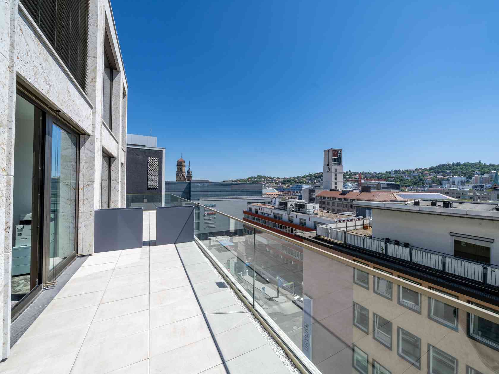 Roof terrace