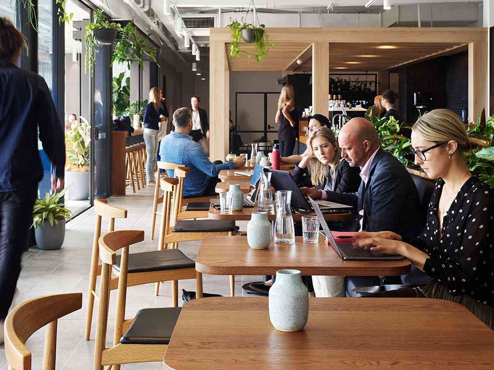 Coworking area