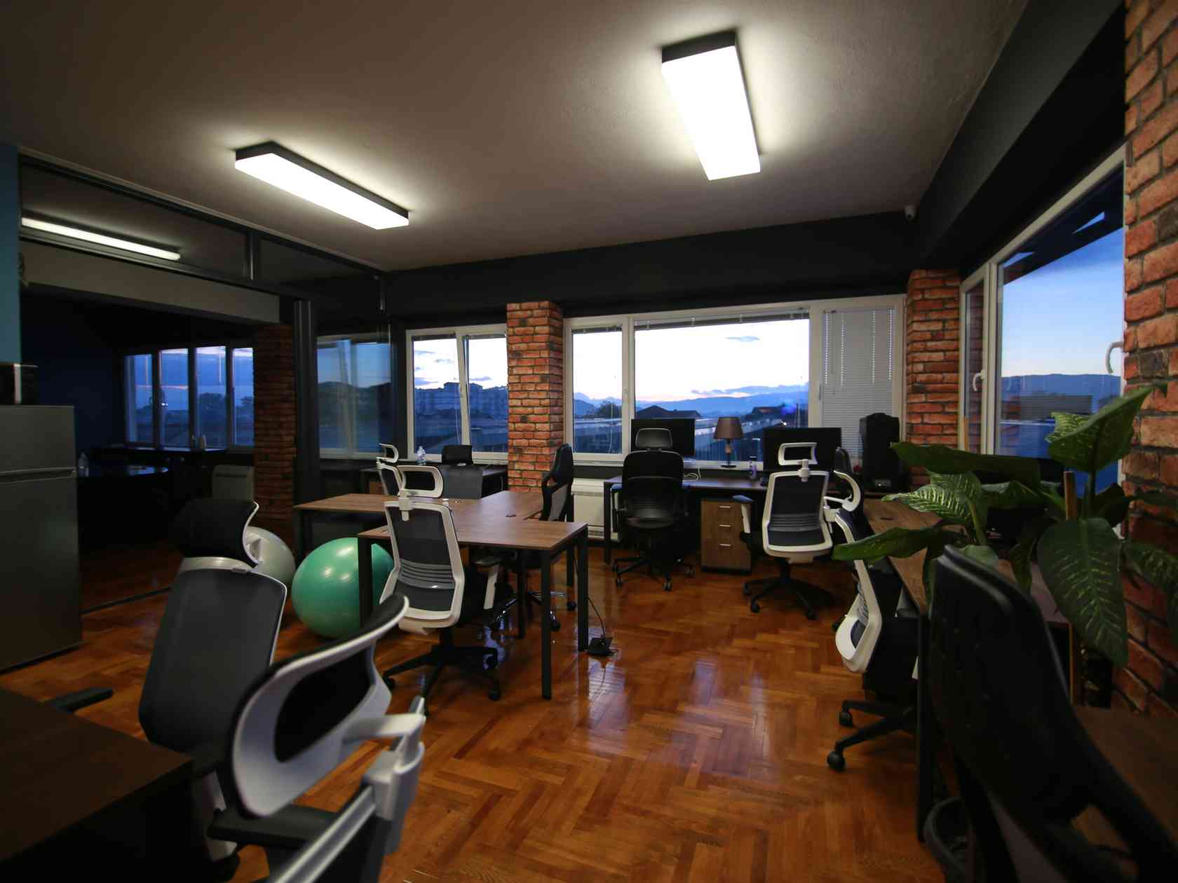 Coworking area