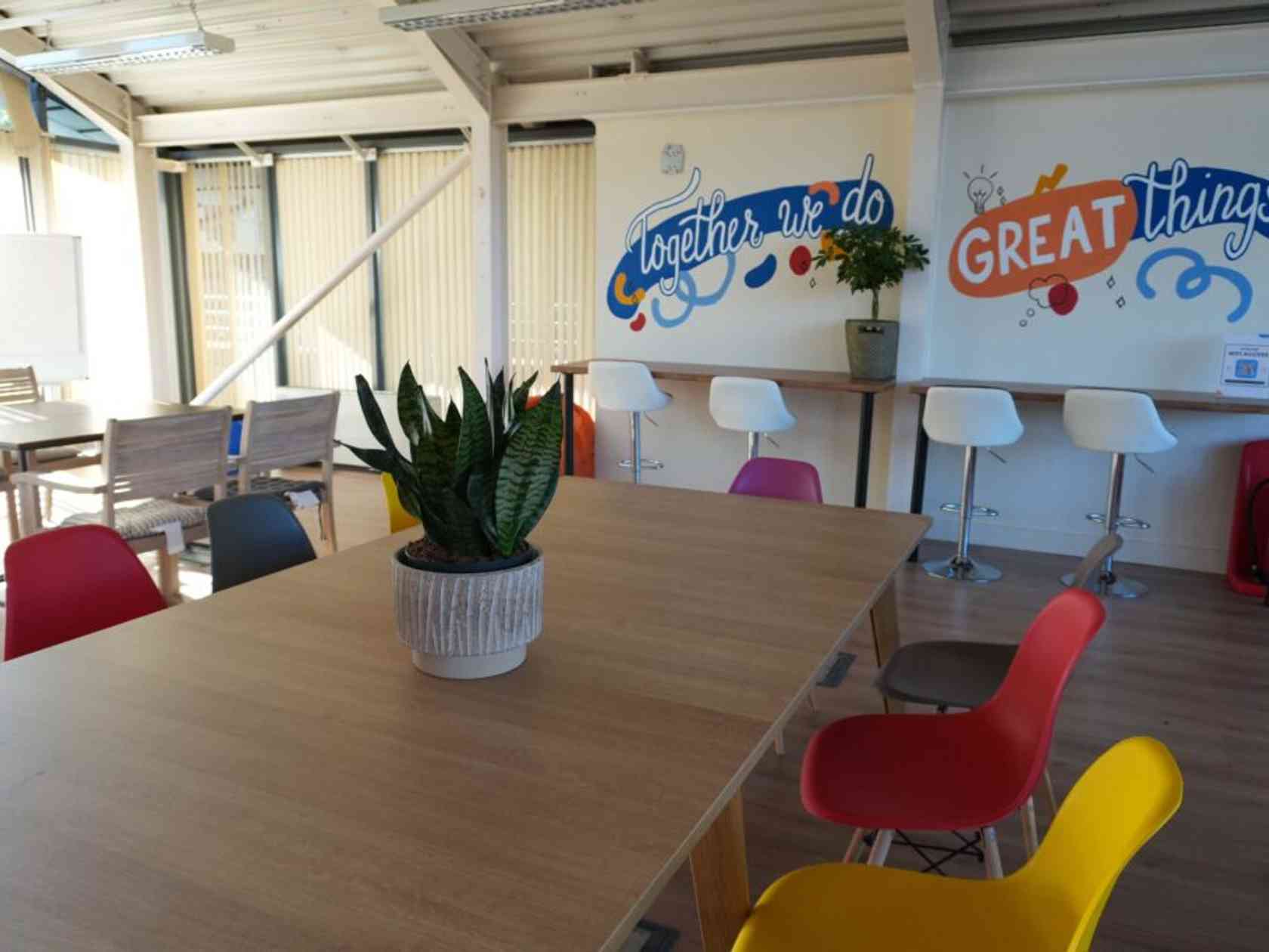 Coworking area