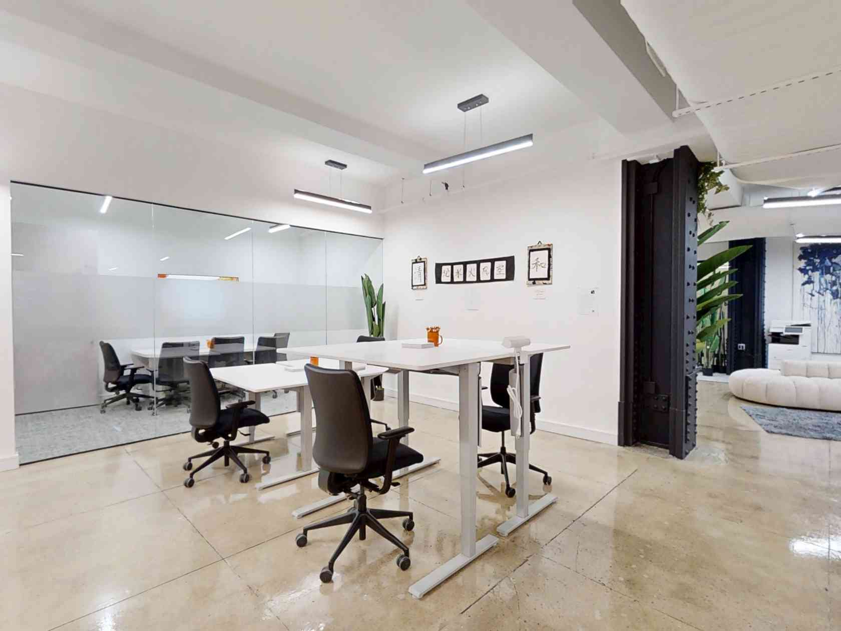 Coworking area