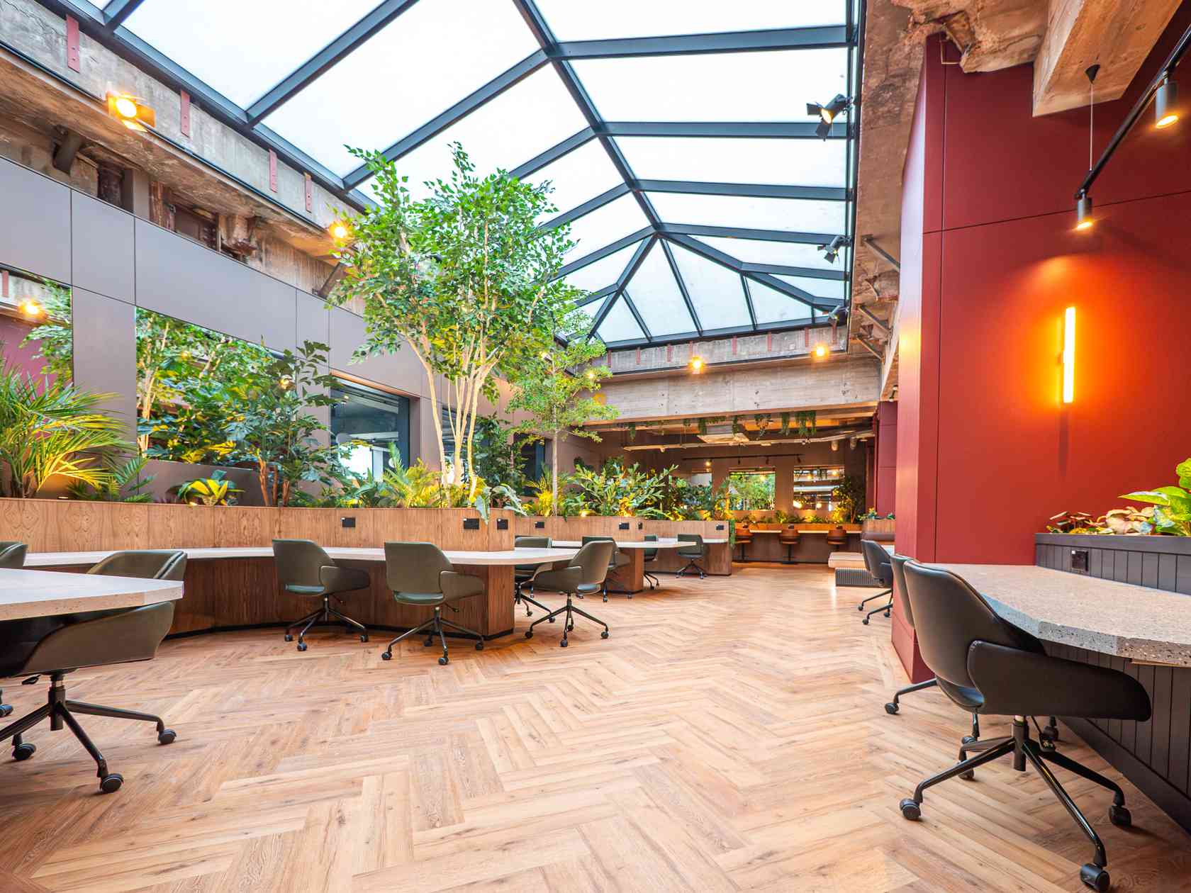 Coworking area