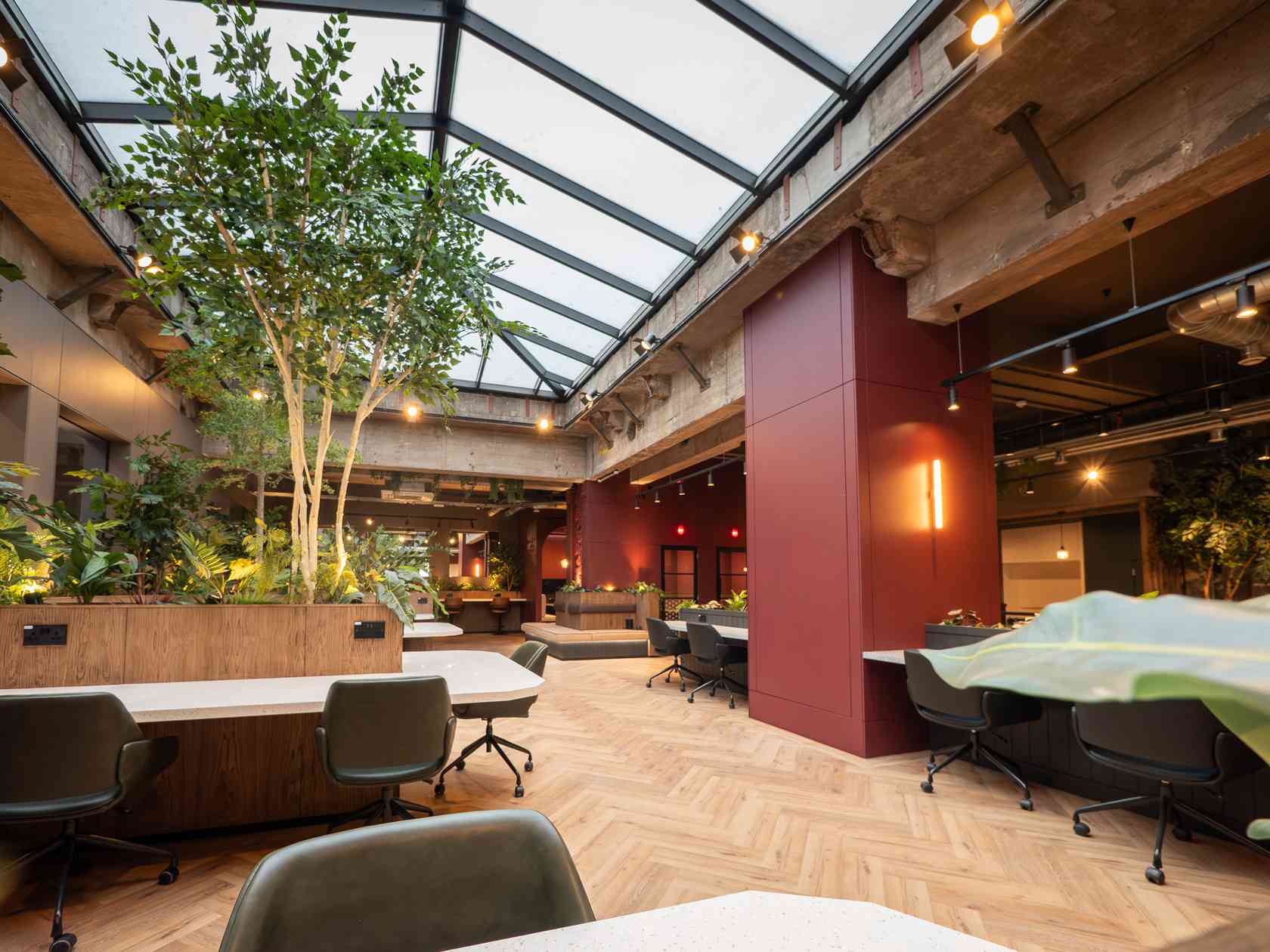 Coworking area