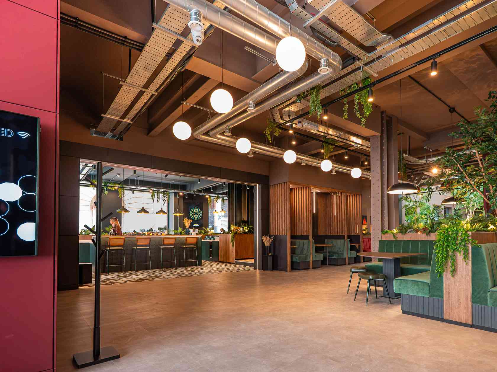 Breakout area