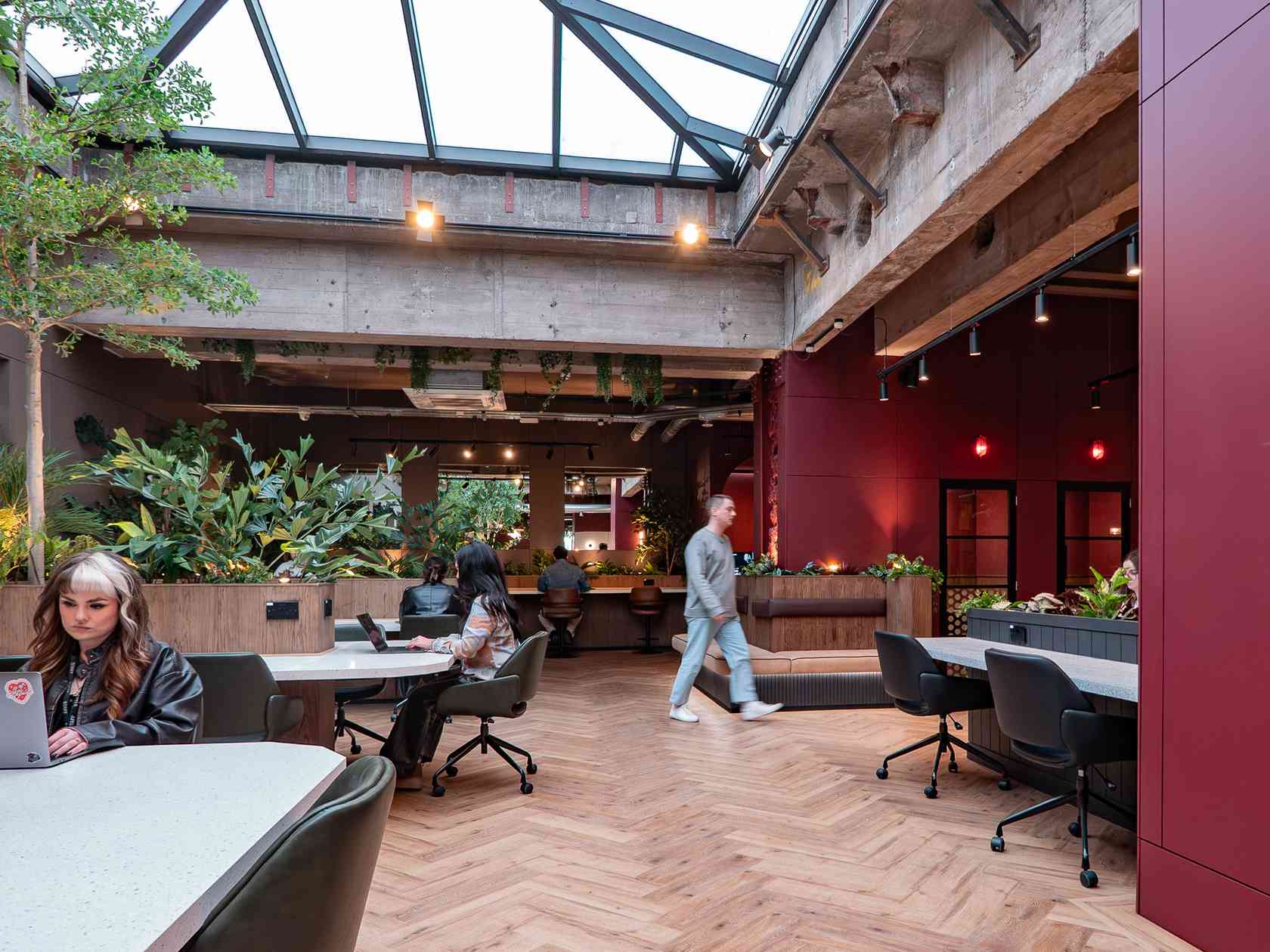 Coworking area