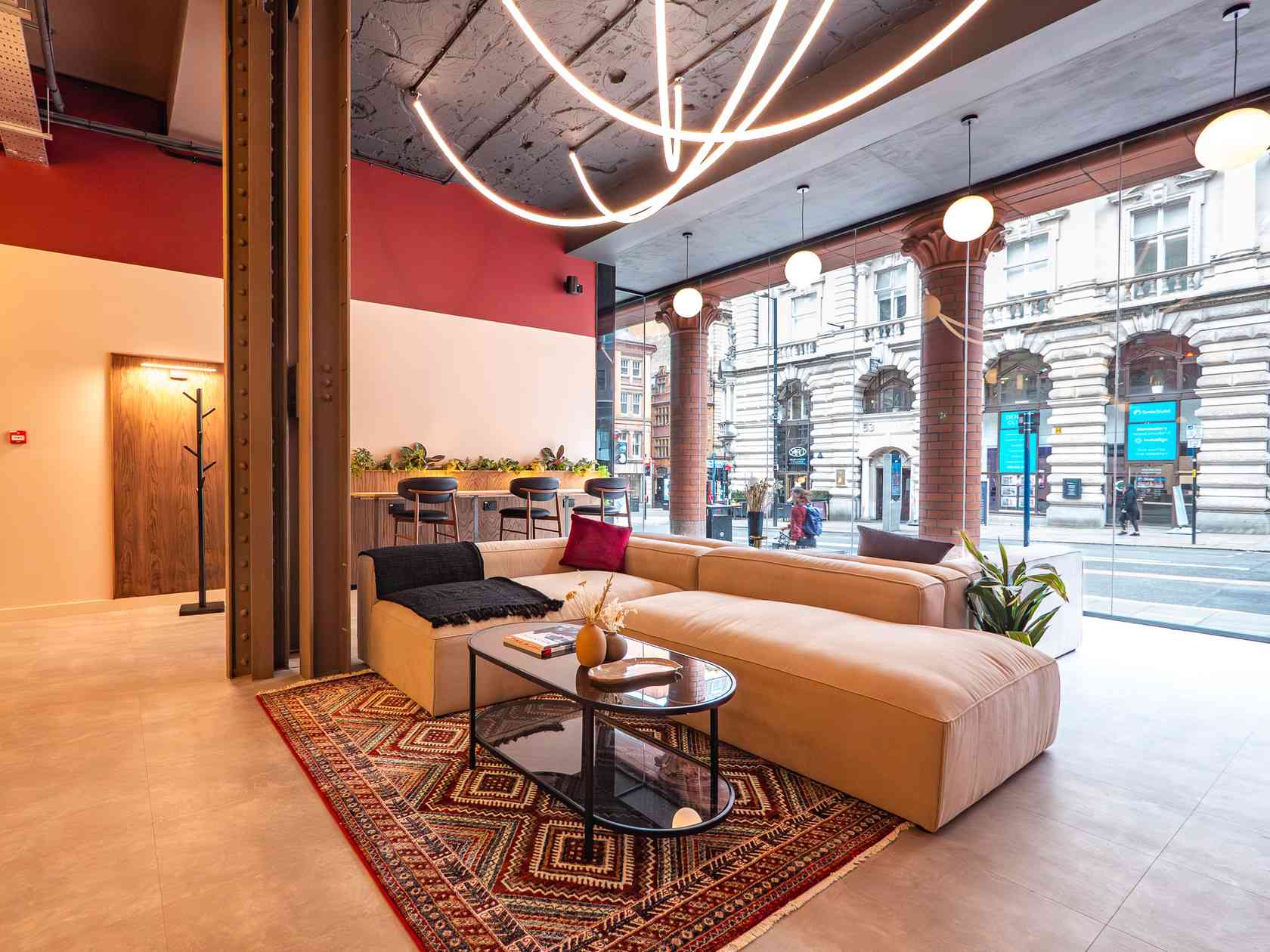 Breakout area