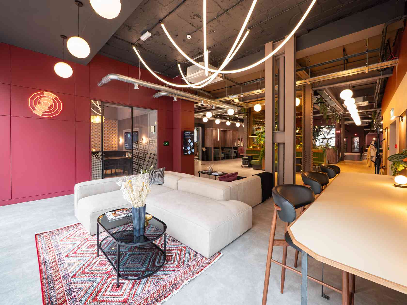 Breakout area