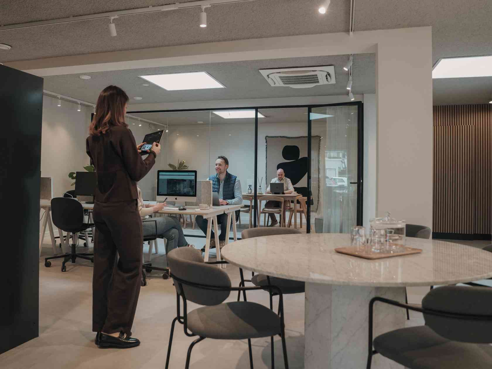 Coworking area