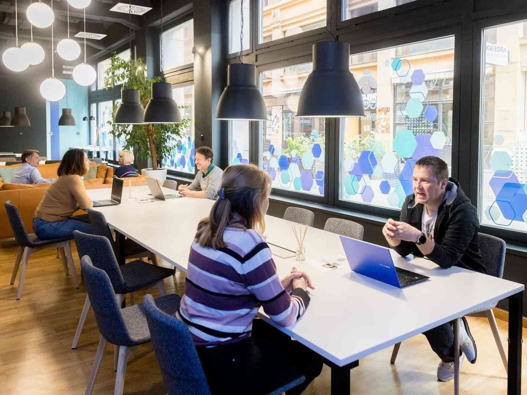 Coworking area