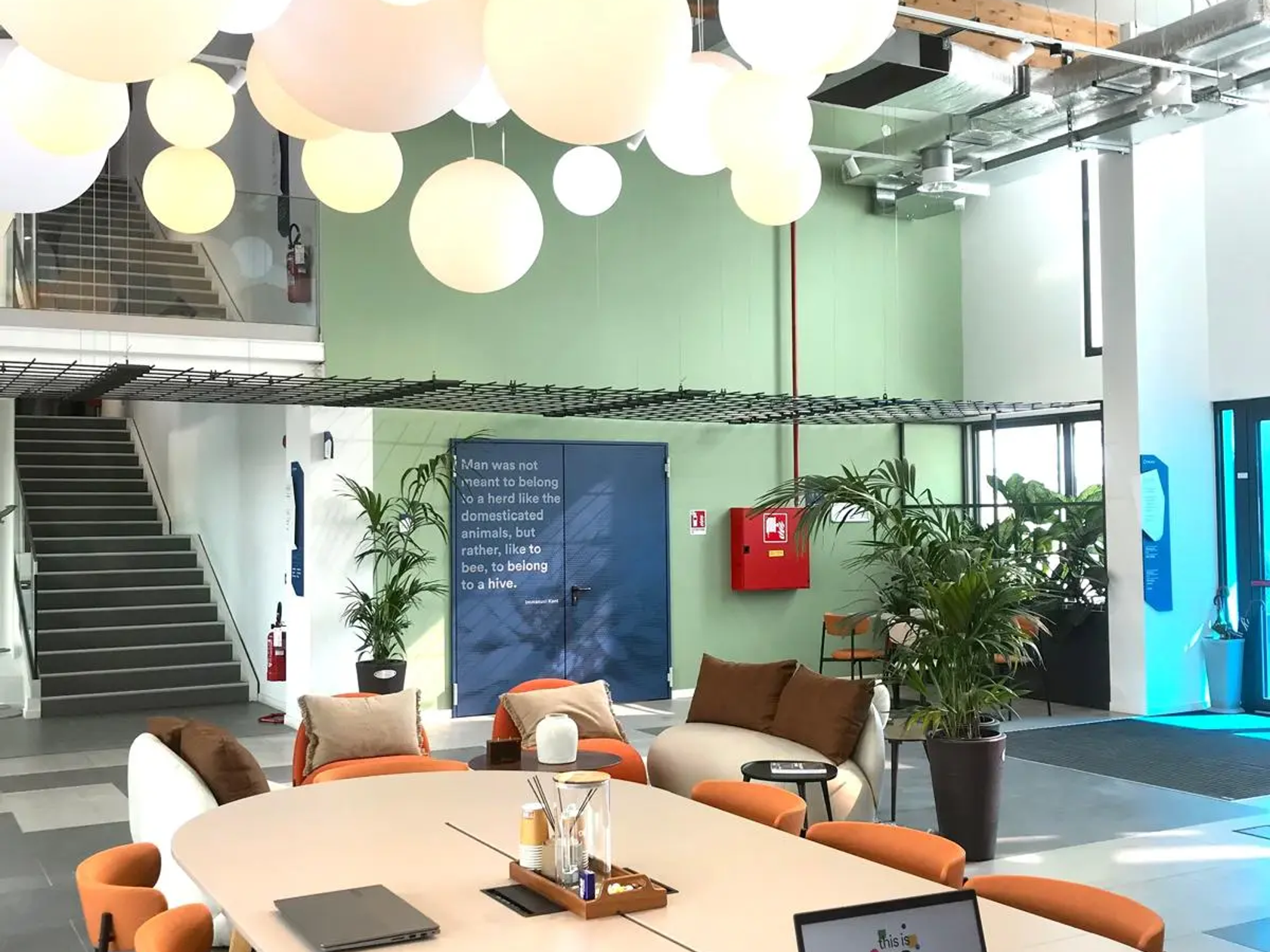 Coworking area
