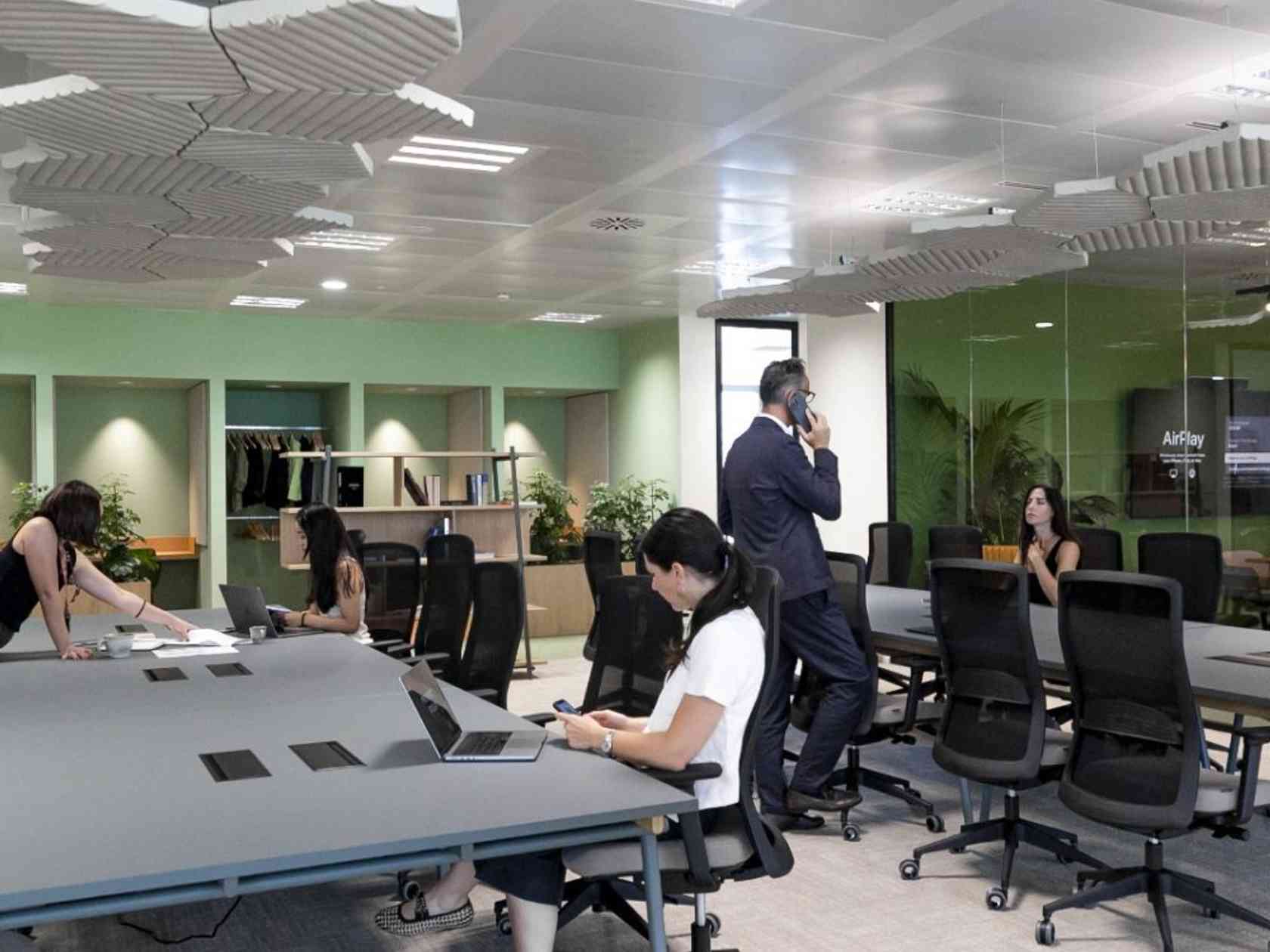 Coworking area