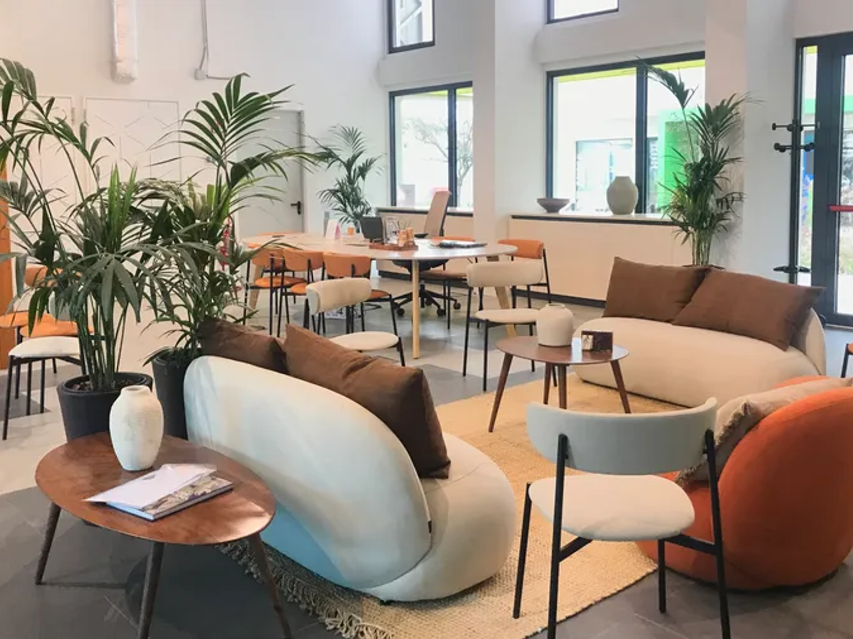 Coworking area