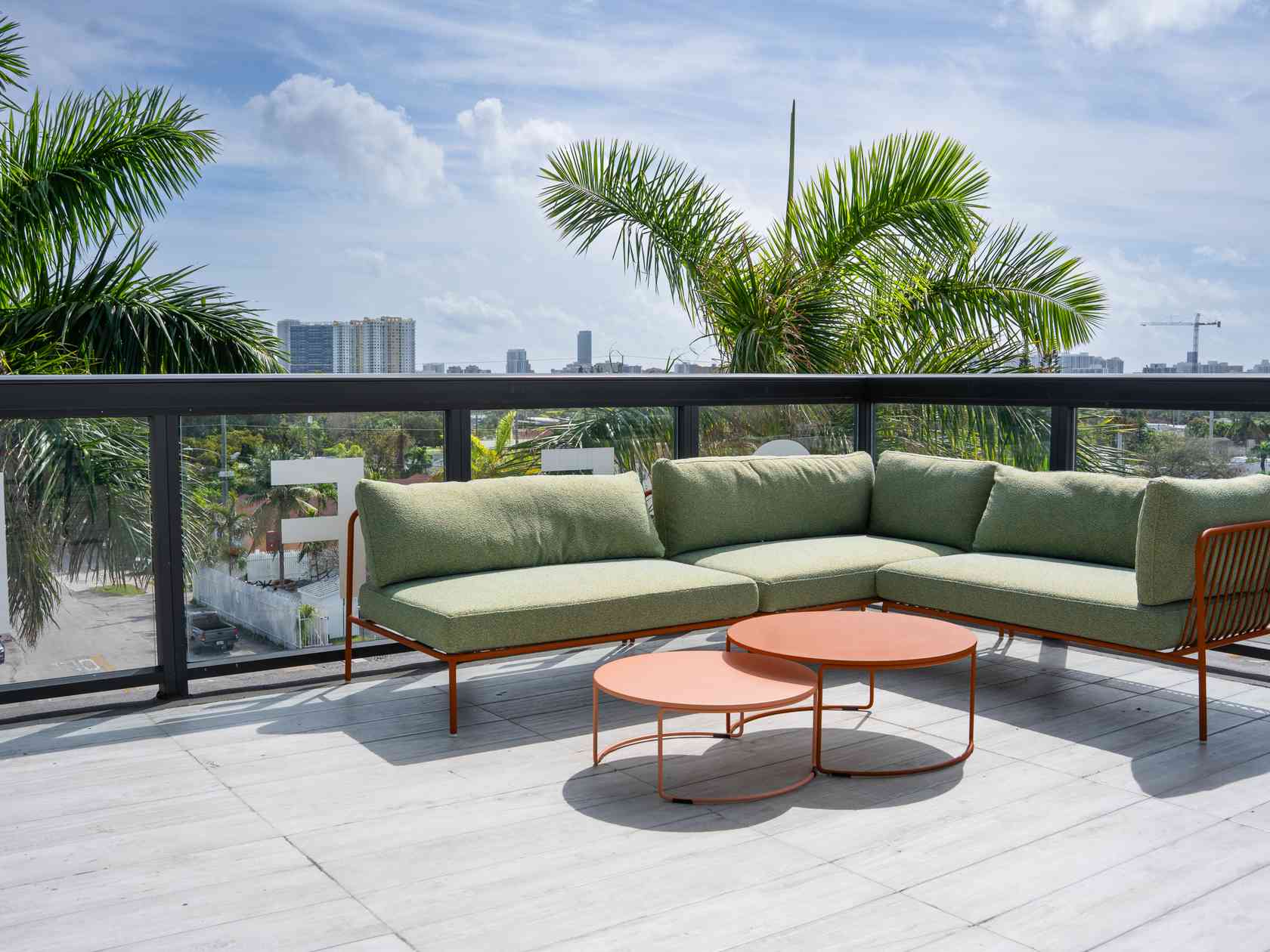 Roof terrace