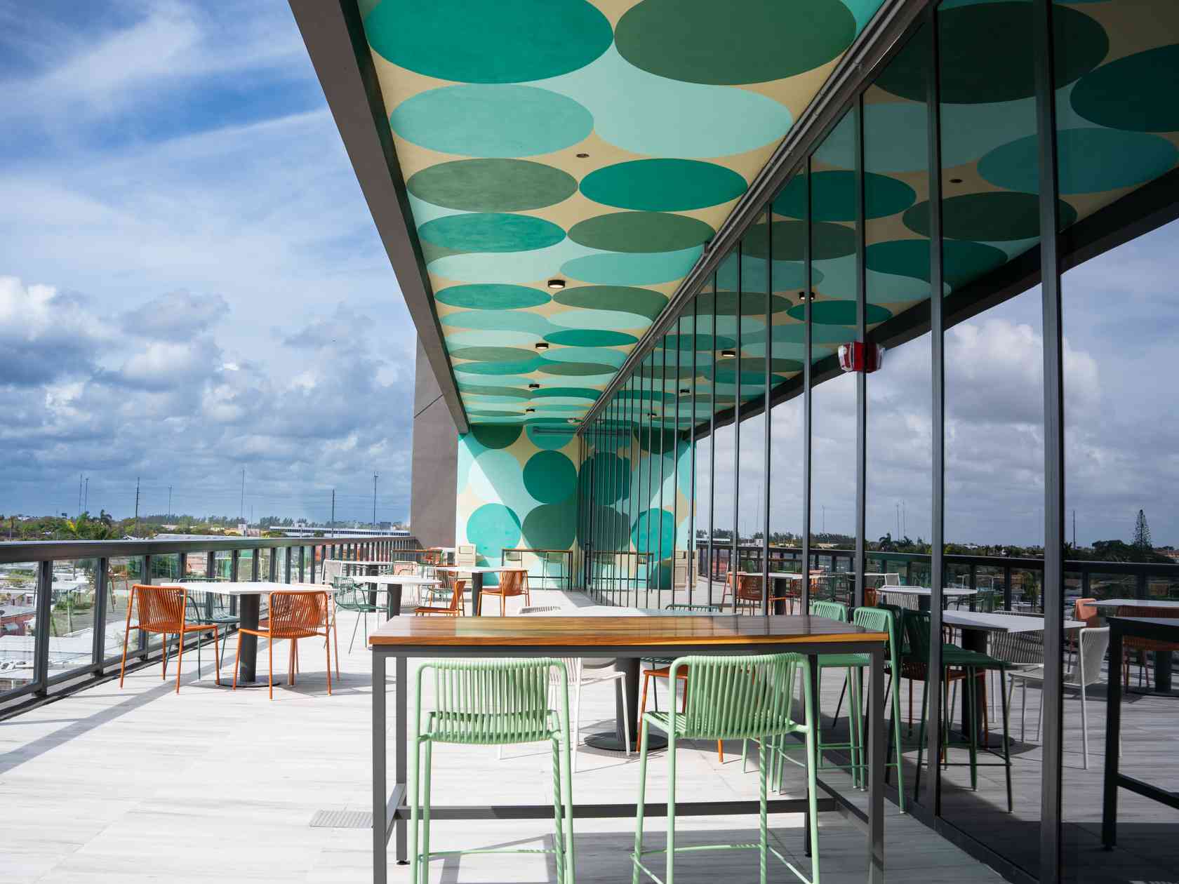 Roof terrace