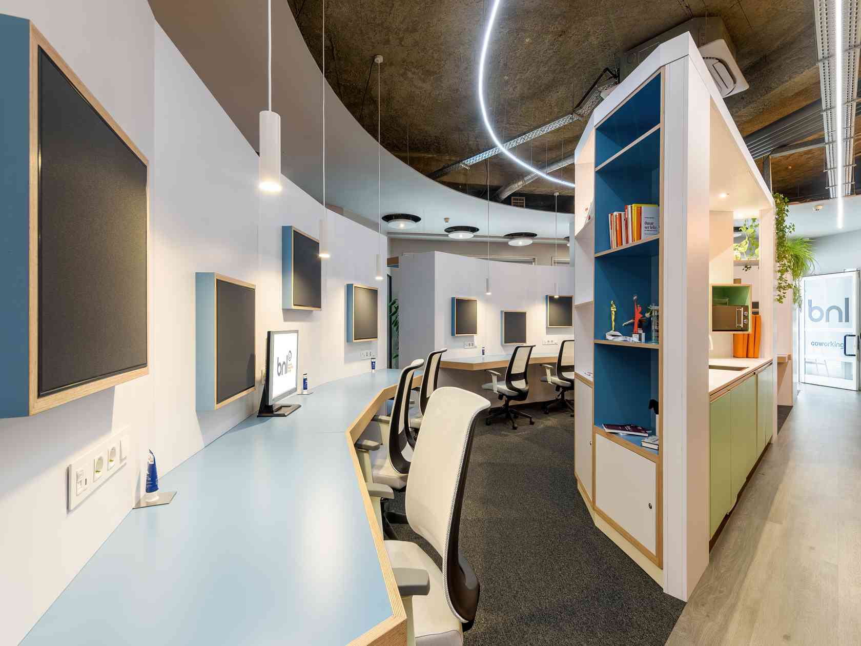 Coworking area