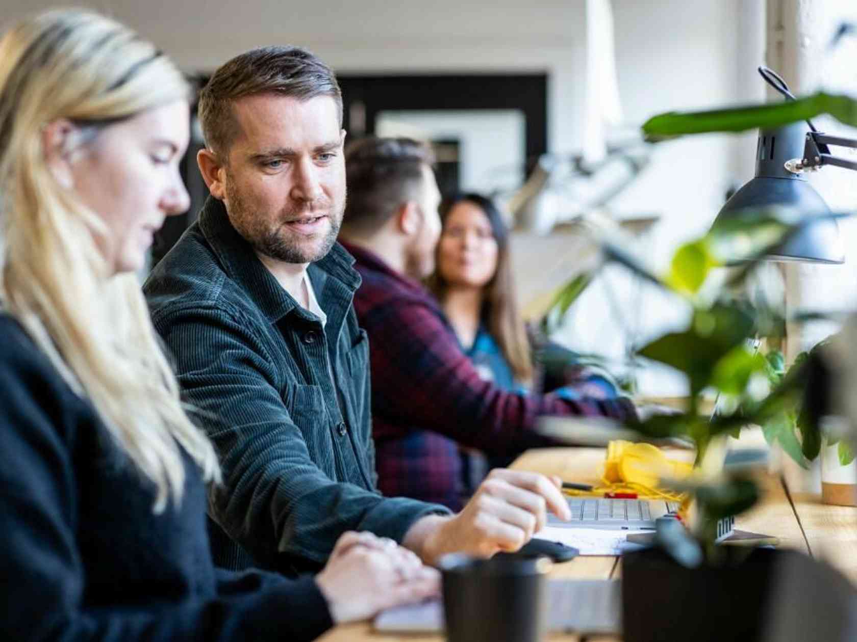 Coworking area