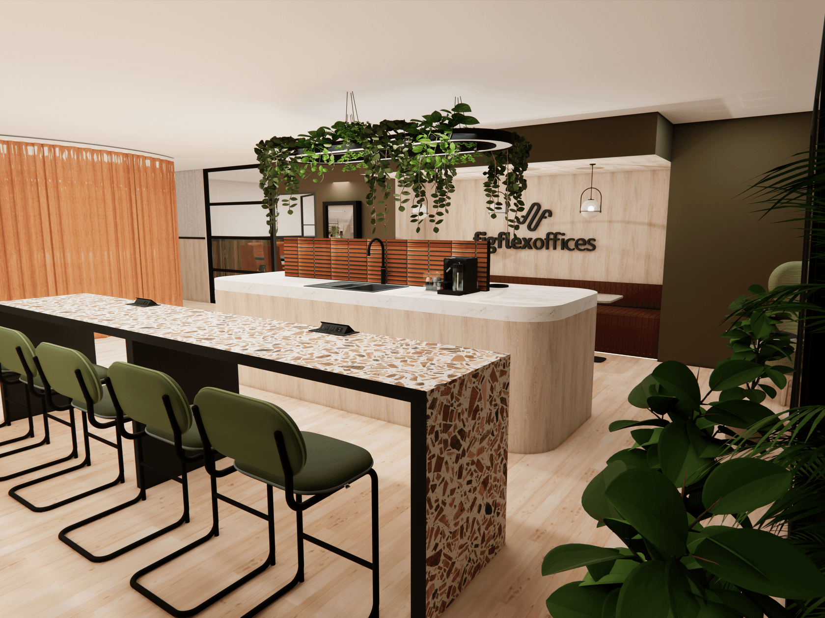 Breakout area