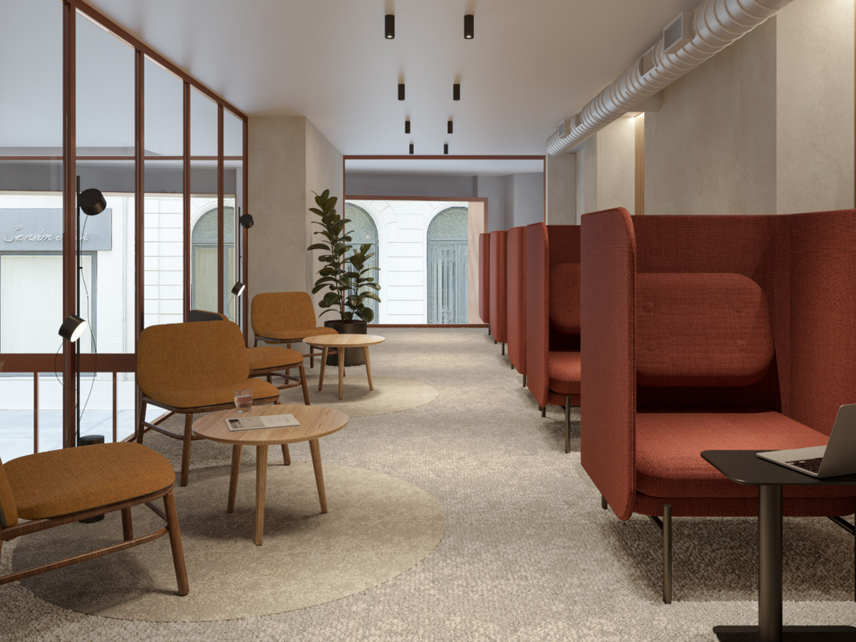 Breakout area