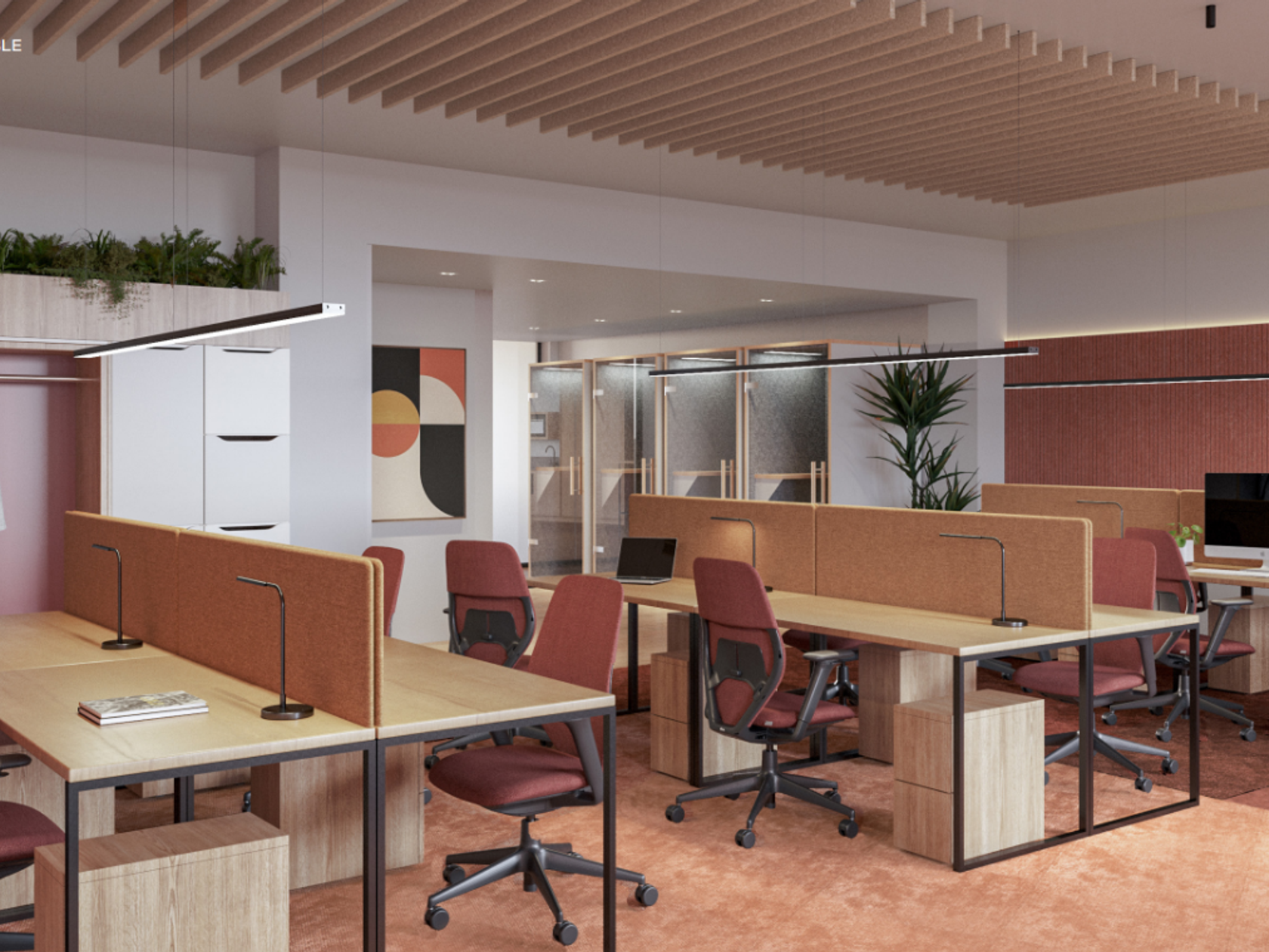 Coworking area