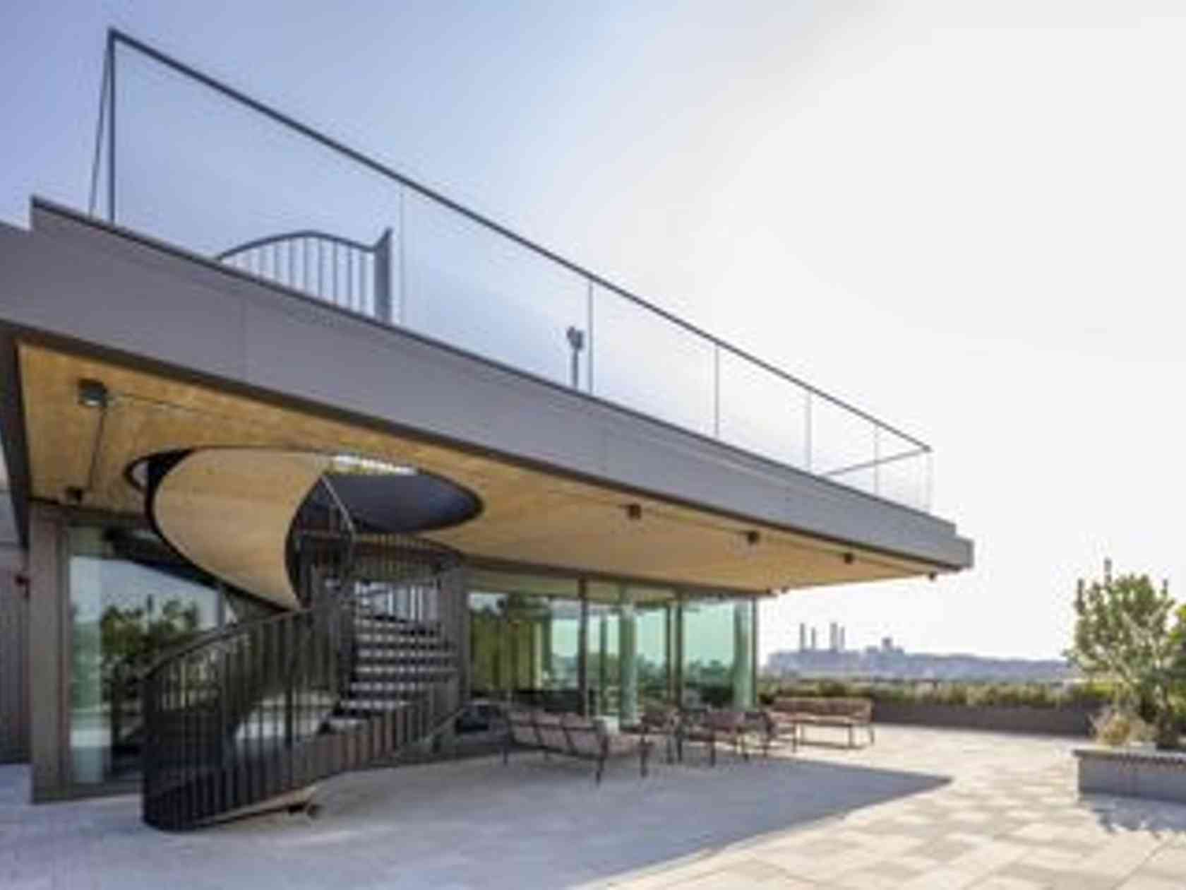Roof terrace