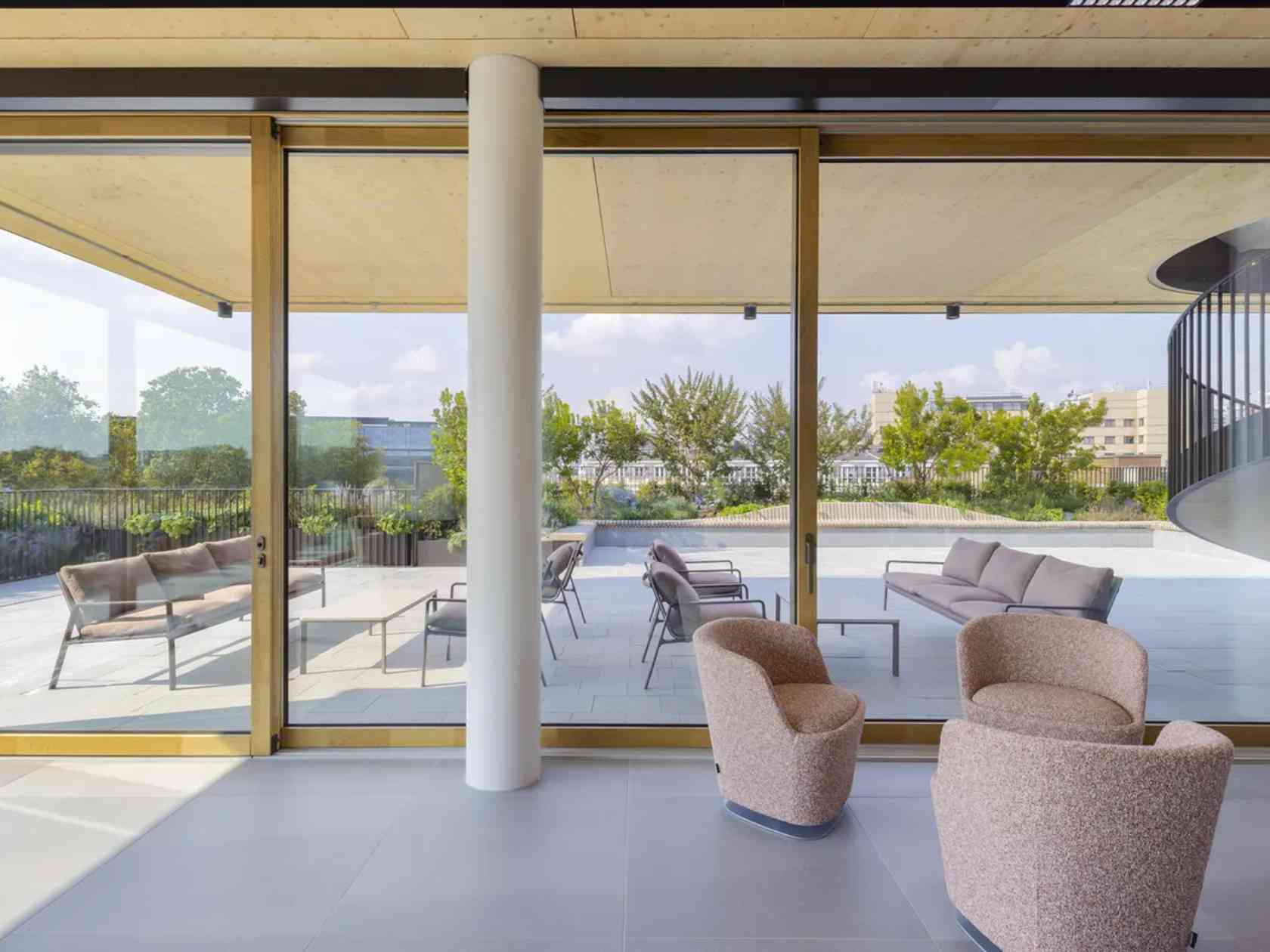 Roof terrace