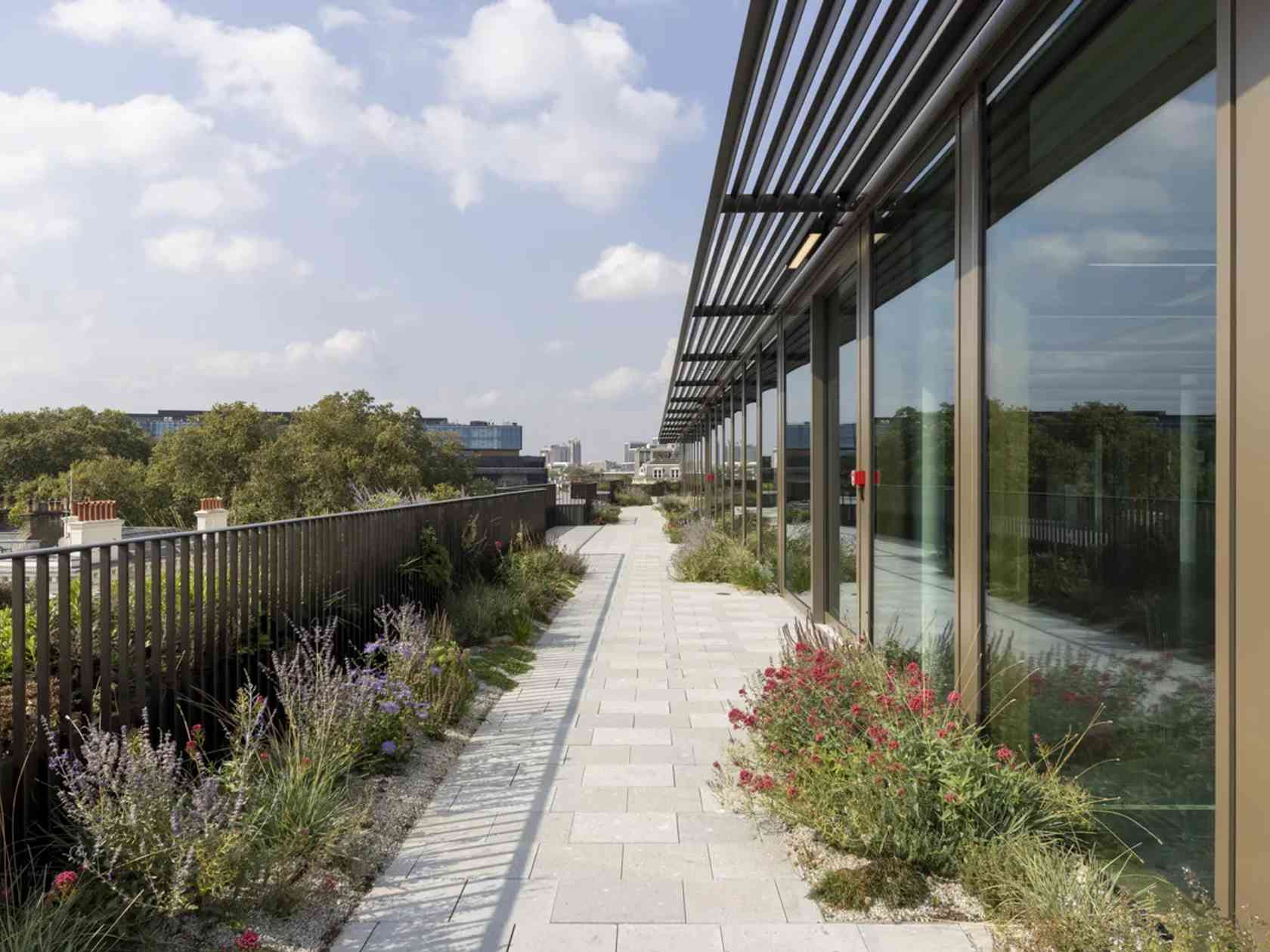 Roof terrace