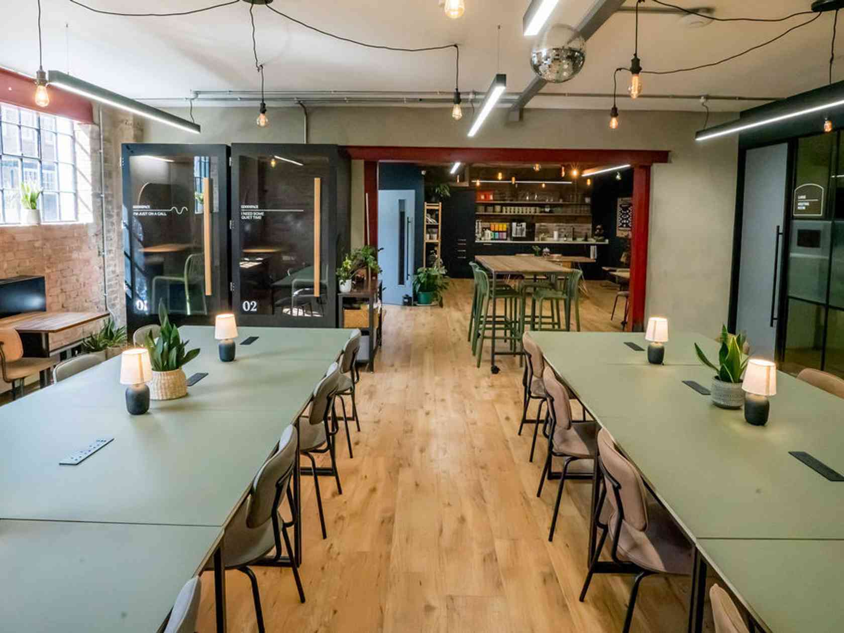 Coworking area