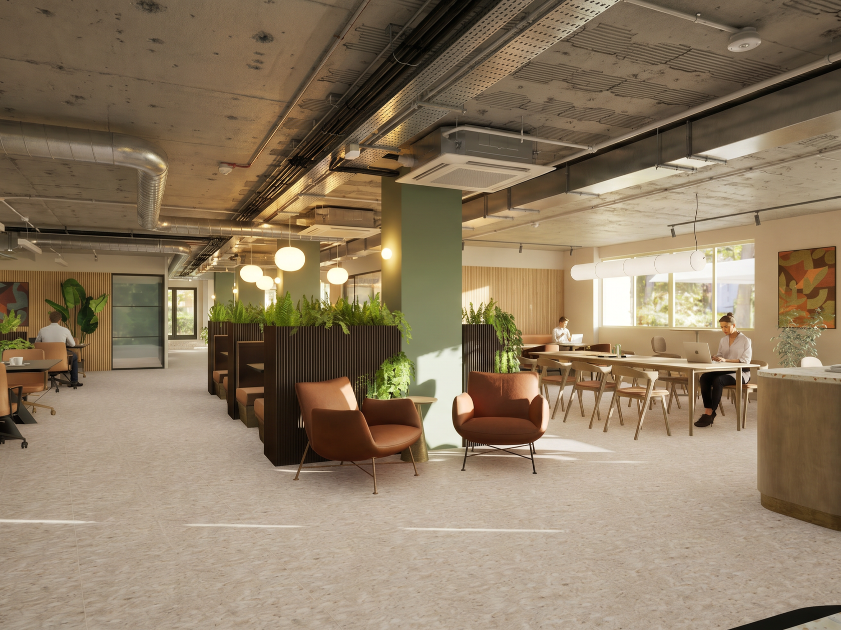 Breakout area