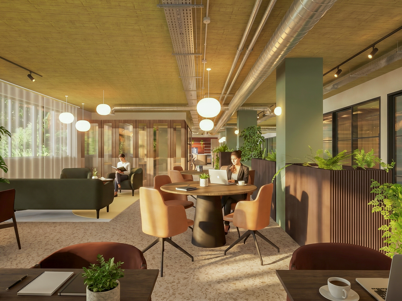 Breakout area