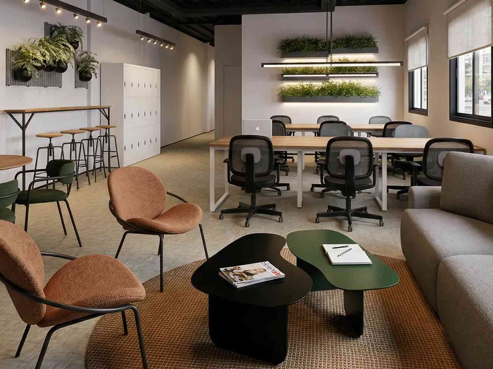 Coworking area