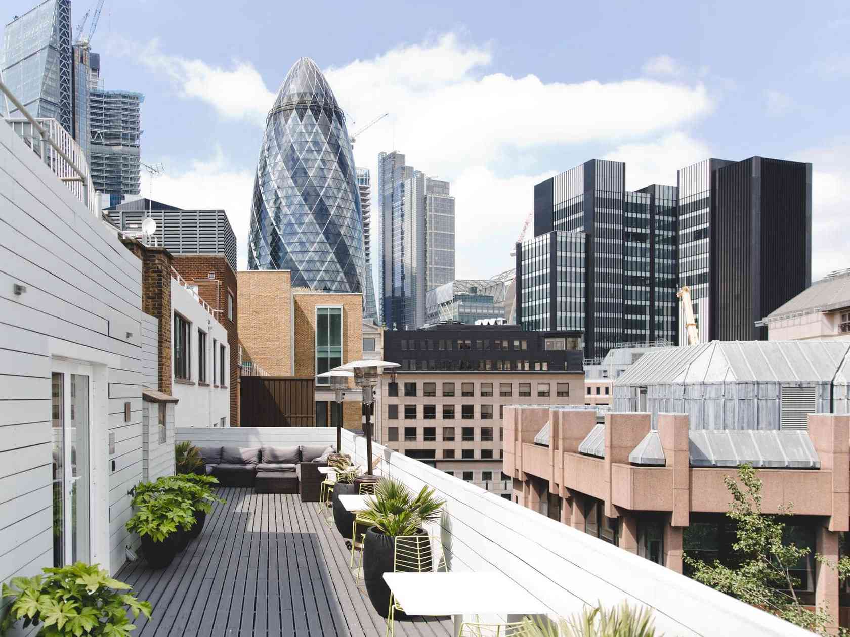 Roof terrace