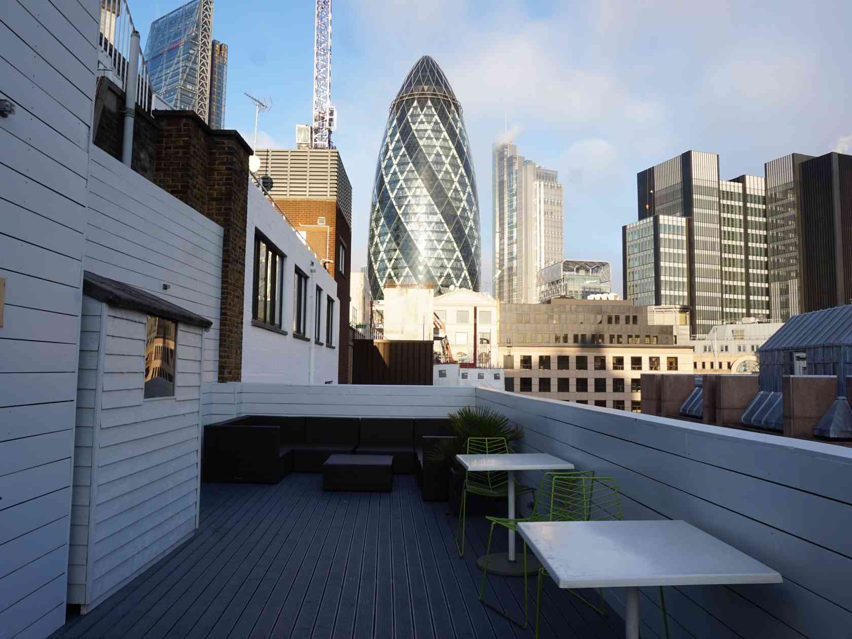 Roof terrace