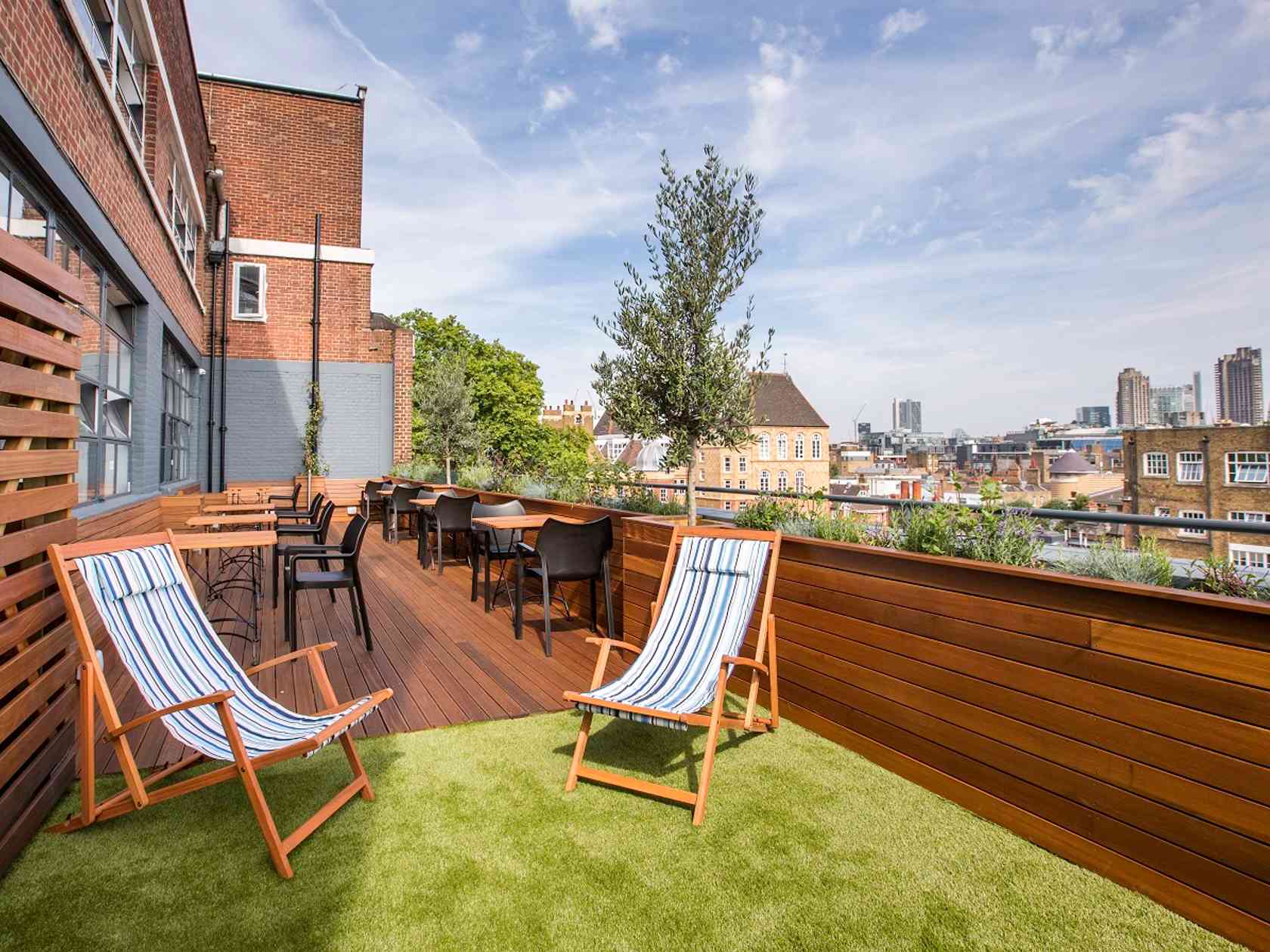 Roof terrace