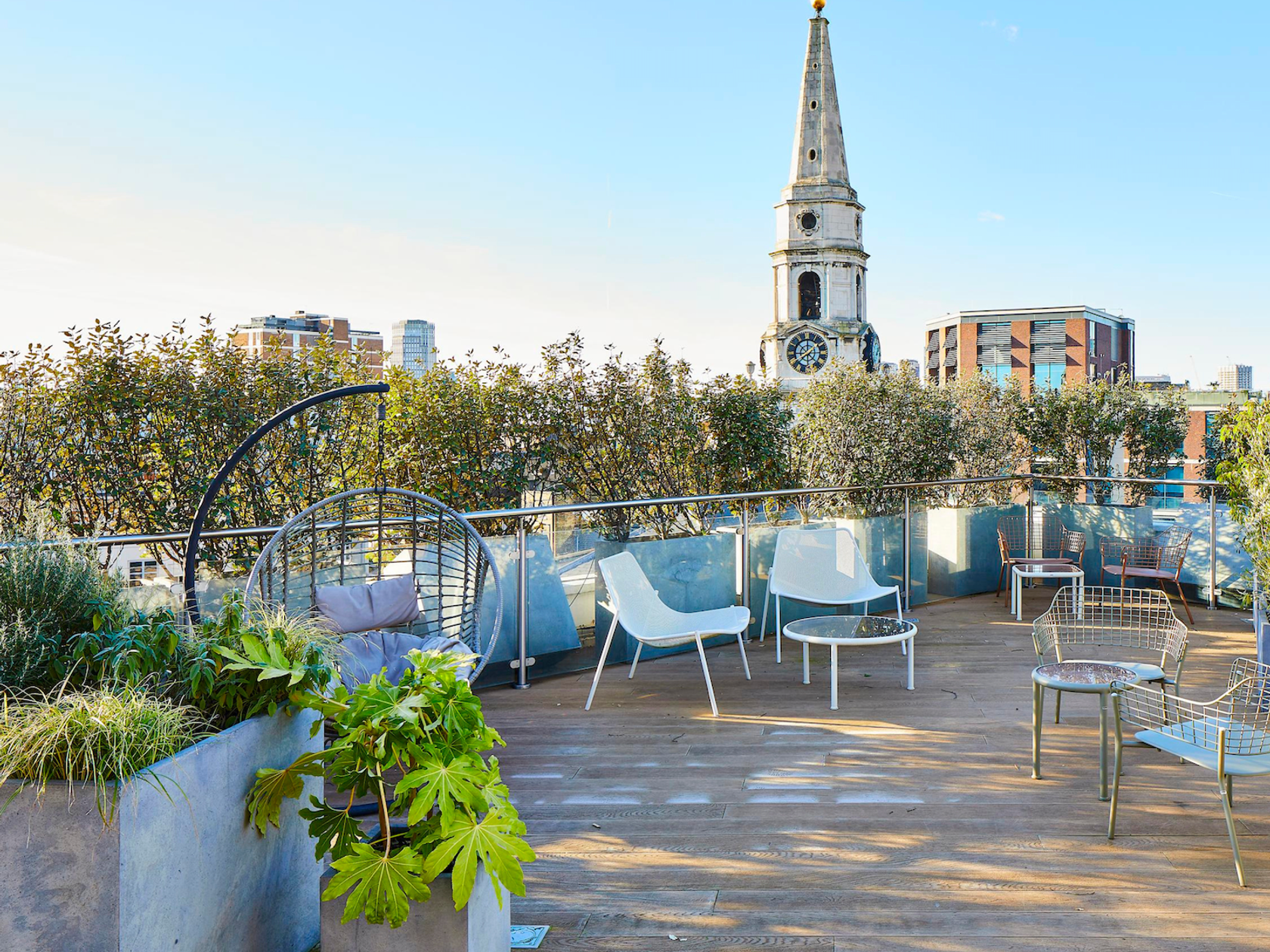 Roof terrace