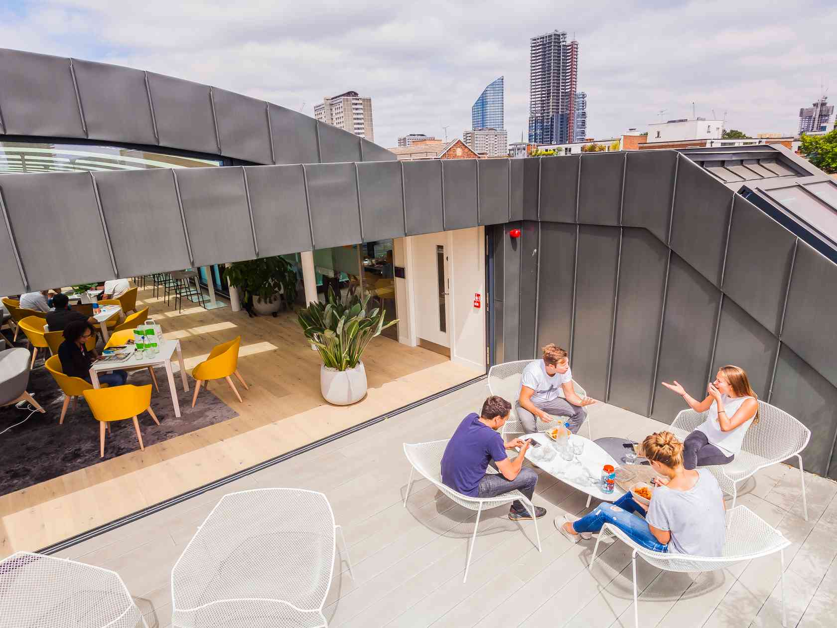 Roof terrace